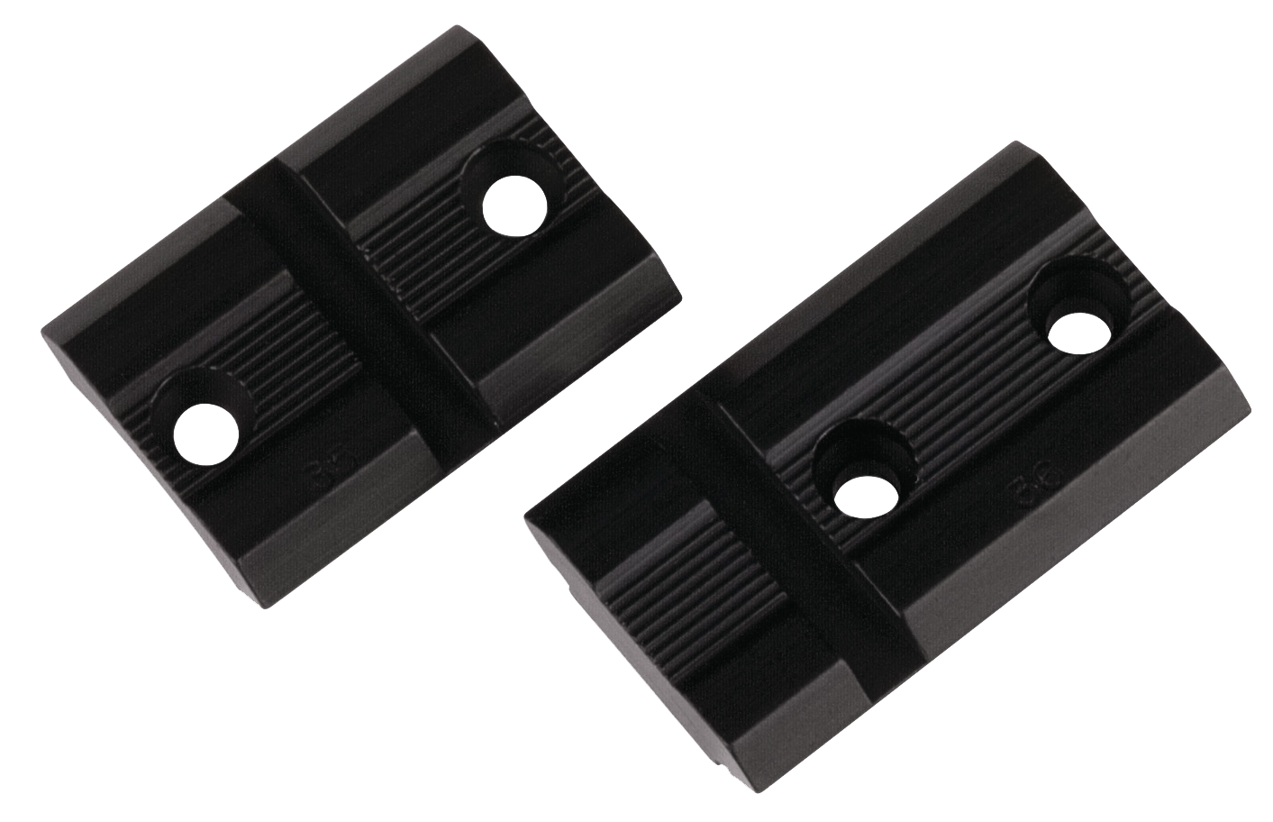Weaver 2-Piece Top Mount Scope Base Mossberg 500 Matte Black