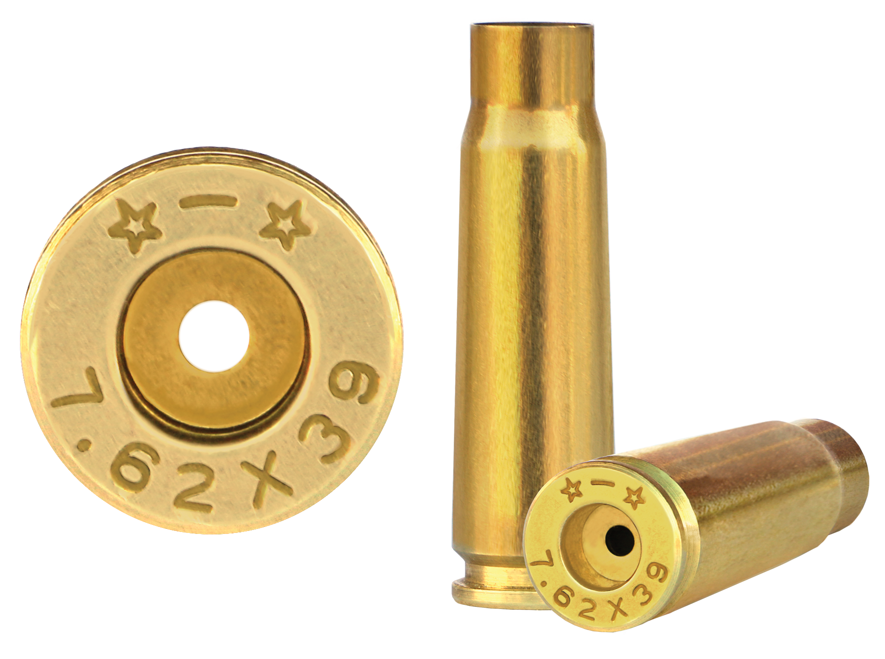 Starline Brass 762X39EUP50 Unprimed CasesRifle 7.62x39mm Unprimed Brass 50 Per Bag