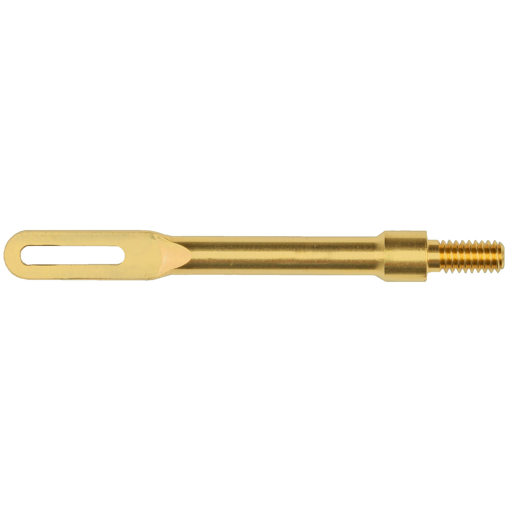 Pro-Shot Slotted Tip Patch Holder 30 Caliber and Up 8 x 32 Male Thread Brass
