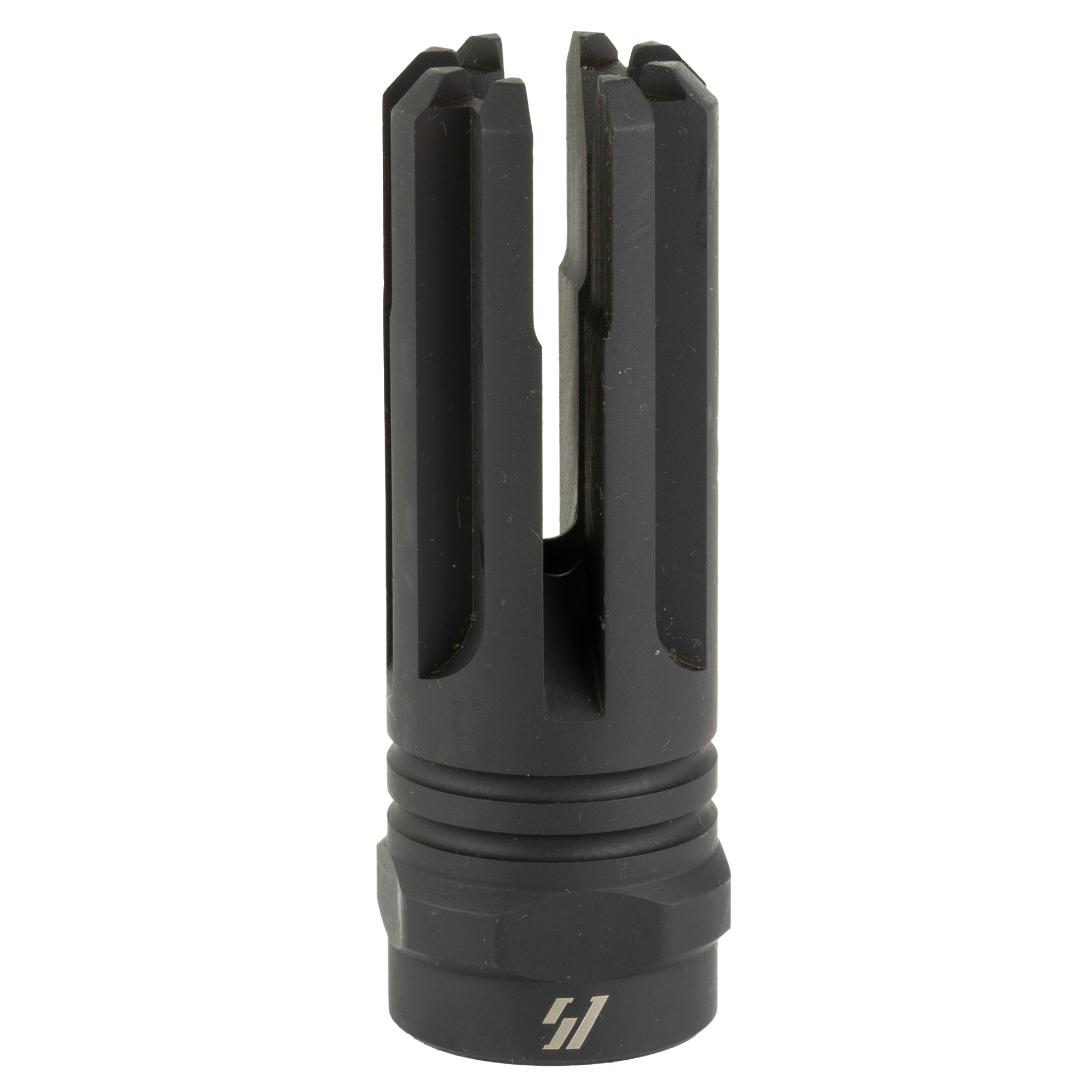 Strike Industries VENOMFH308 Venom Flash Hider Black Steel with 5/8"-24 tpi Threads, 2.16" OAL & 0.862" Diameter for 308 Win, 7.62x51mm NATO AR-Platform