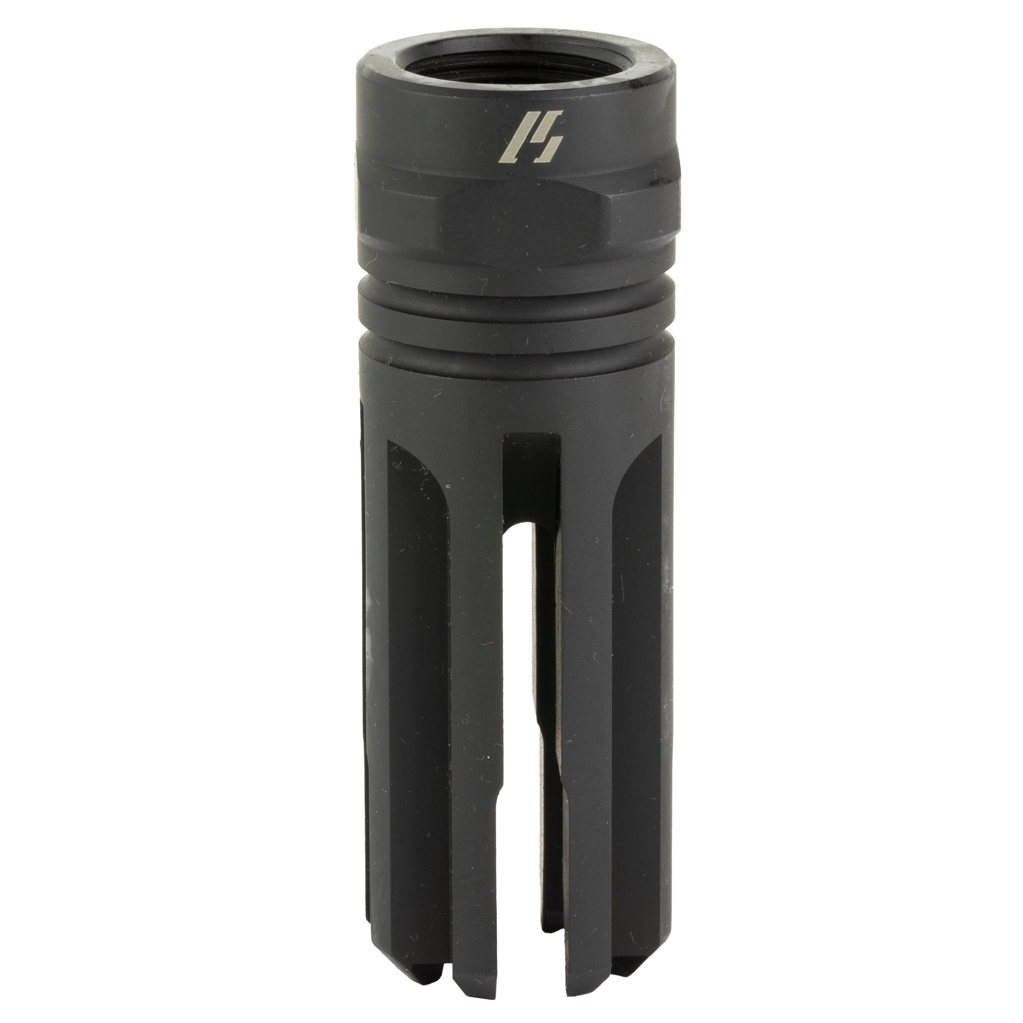 Strike Industries VENOMFH308 Venom Flash Hider Black Steel with 5/8"-24 tpi Threads, 2.16" OAL & 0.862" Diameter for 308 Win, 7.62x51mm NATO AR-Platform