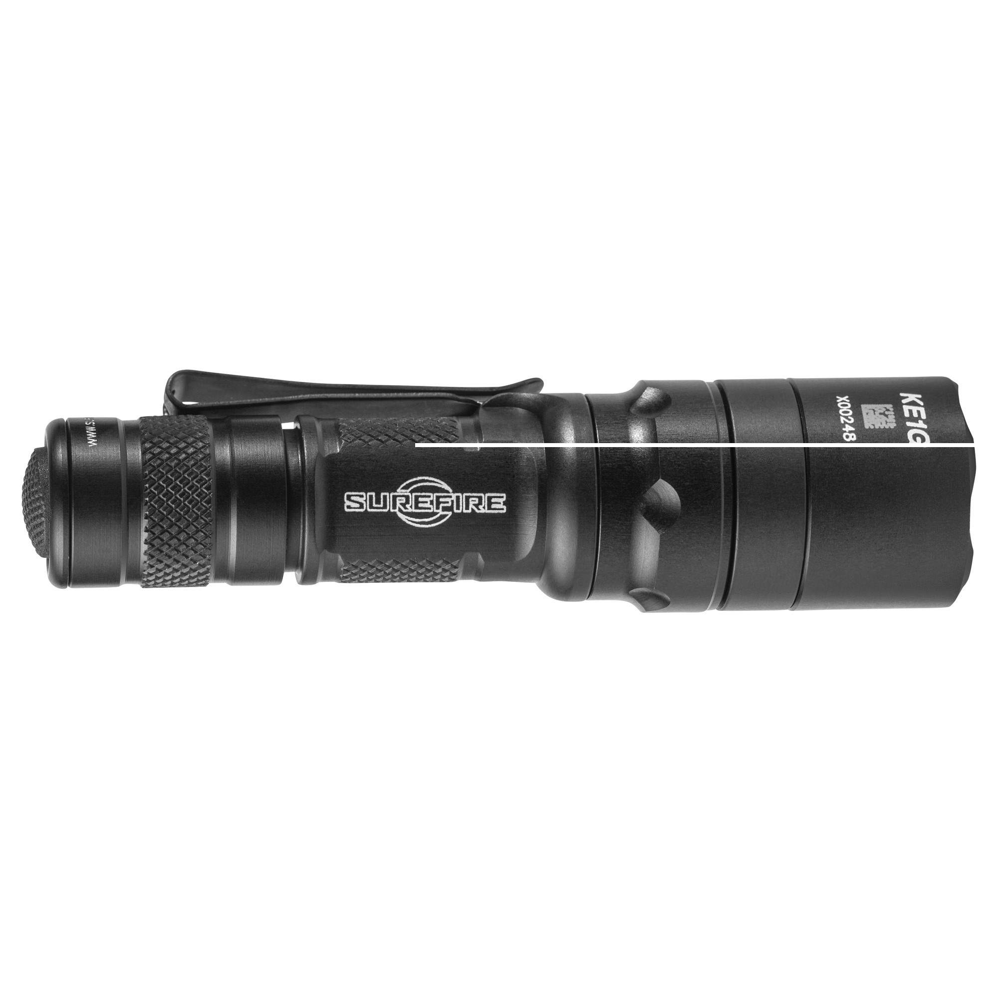 Surefire Everyday Carry Light 1 Flashlight LED with 1 CR123A Battery Aluminum Black