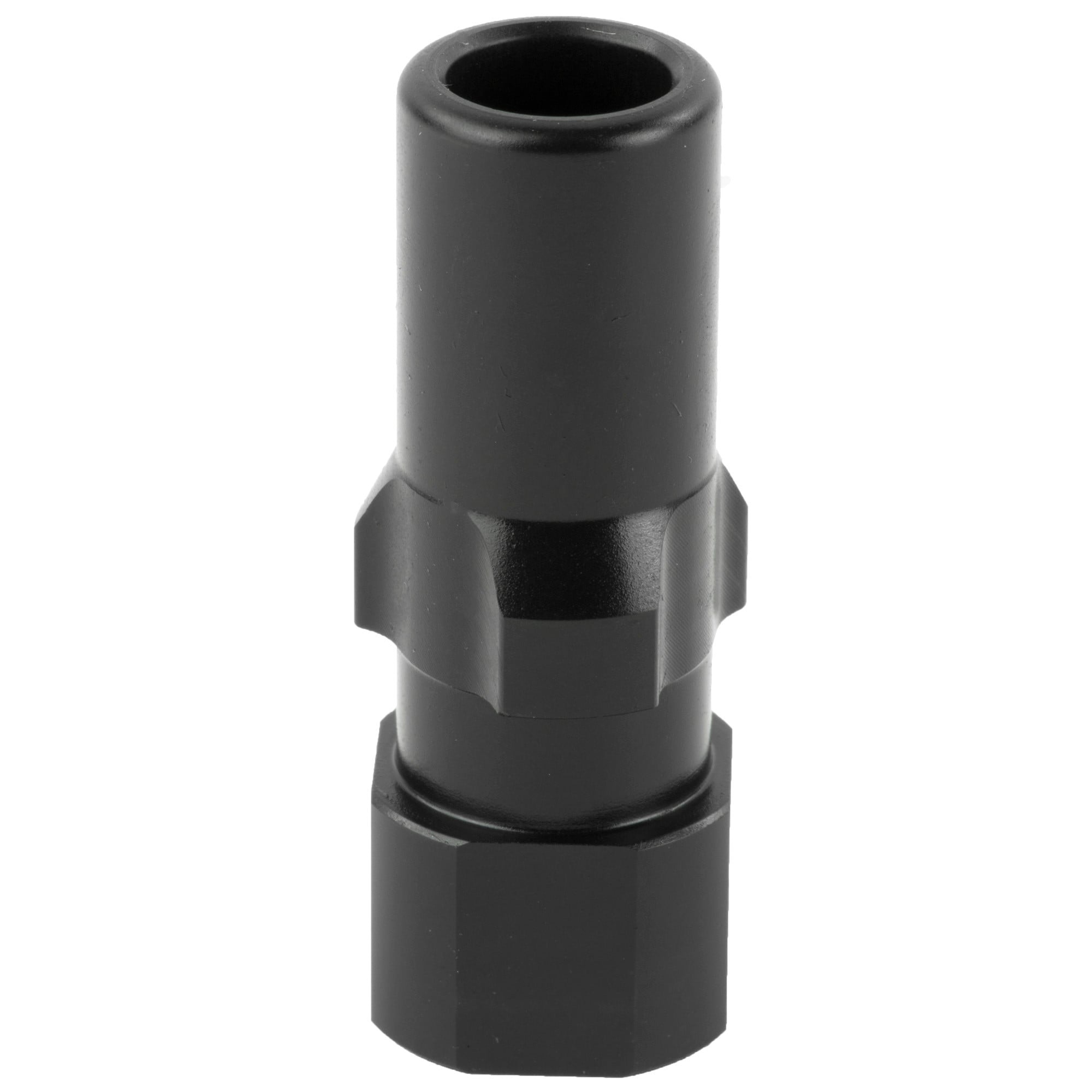 Griffin Armament 3L1351LH 3-Lug9mm Luger M13.5x1 LH tpi 17-4 Stainless Steel Black Melonite QPQ