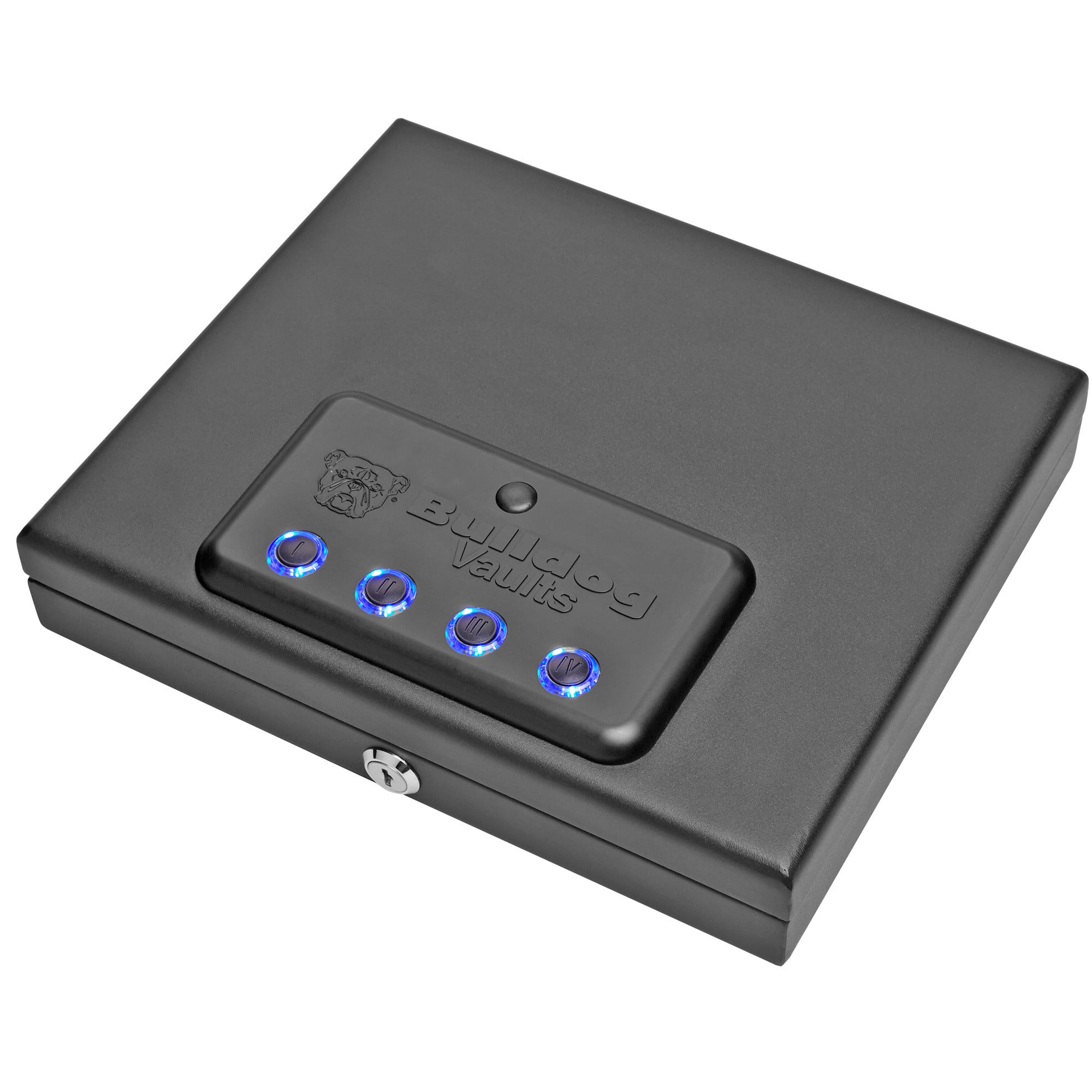 Bulldog BD4055L Magnum Top Load Vault Access Code/Key Entry Black Powder Coat Steel LED Keypad