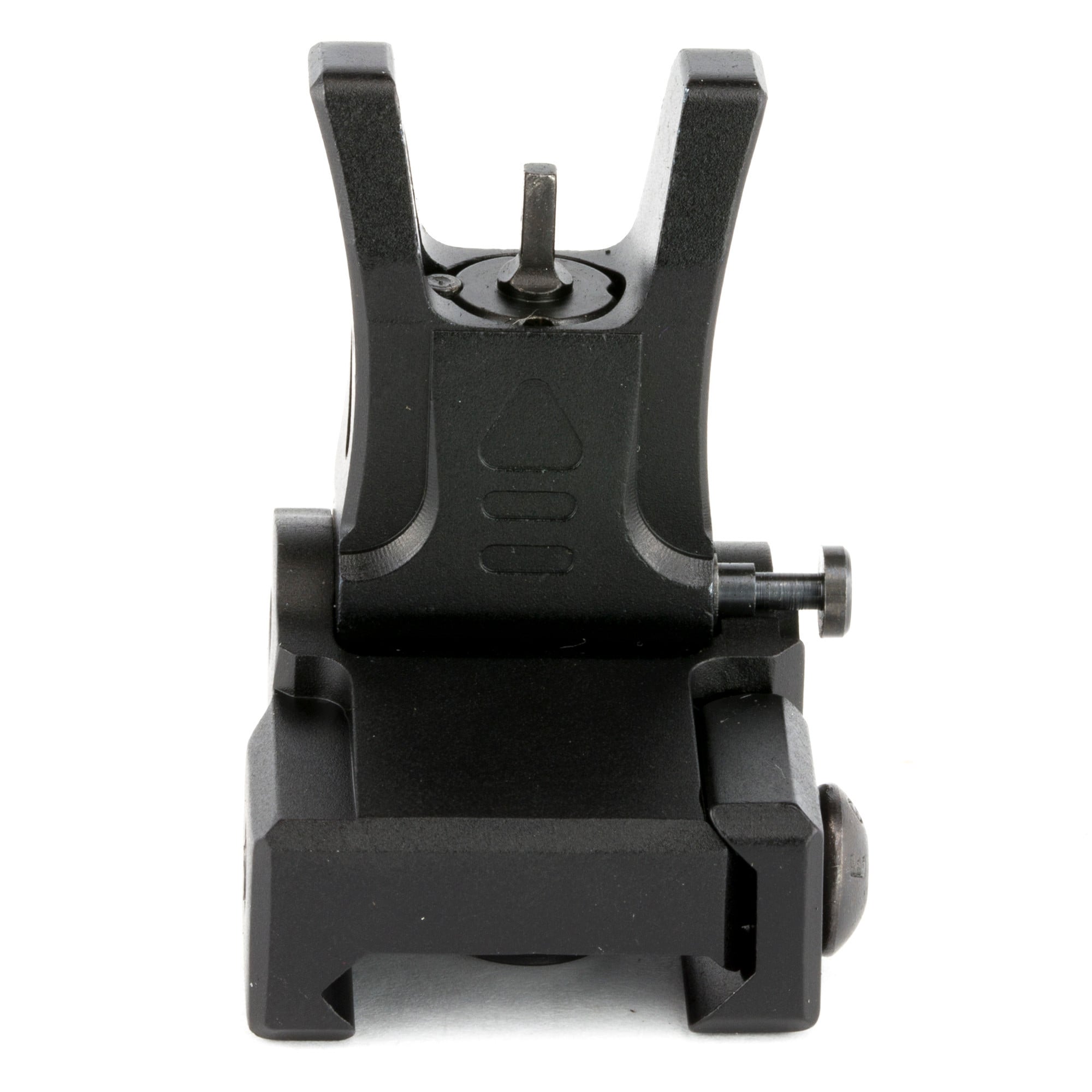 UTG MNT755 UTG Accu-Sync Flip-Up Front Black AR-15 AR Platform Flip Up Back Up Front Sight