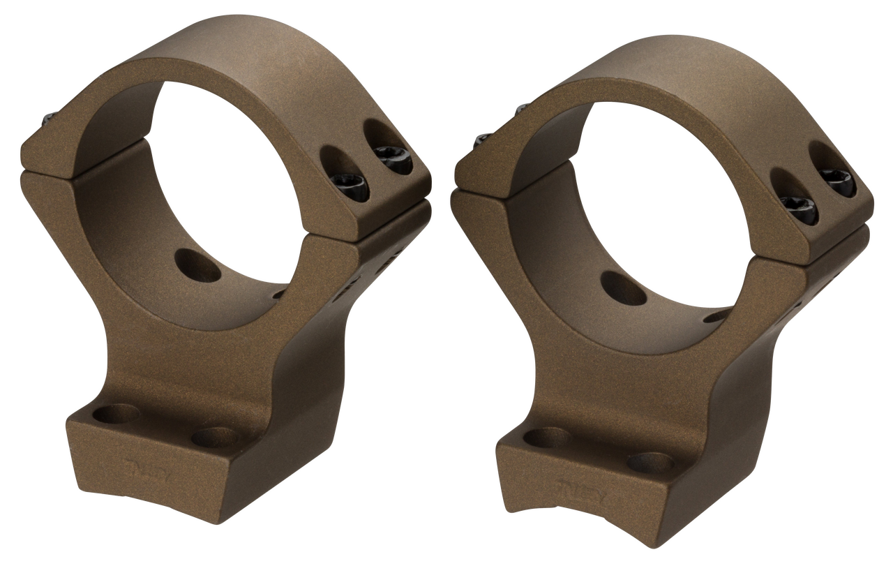 Browning Integrated Scope 34mm Mount System Burnt Bronze, Medium, Browning X-Bolt