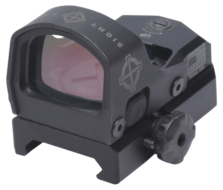 Sightmark 1x21x15 Mini Shot M-Spec LQD Reflex Sight Matte, 3 MOA Dot (Red), QD Mount, Riser QD Mount