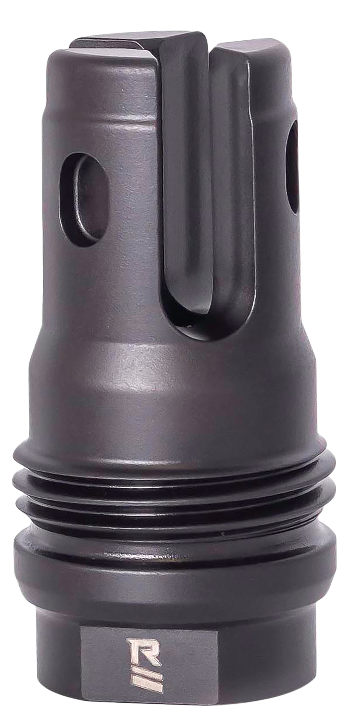 Rugged Suppressor FH015 R3 Flash Mitigation System Black with 3/4"-24 tpi Threads & 2.13" OAL for 7.62mm SR25