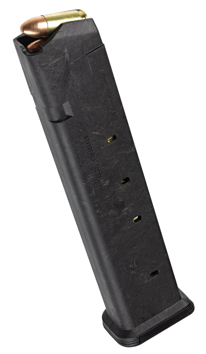 Magpul PMAG GL9 Magazine Glock 17, 34 Gen 1, 2, 3, 4 9mm Luger Polymer Black