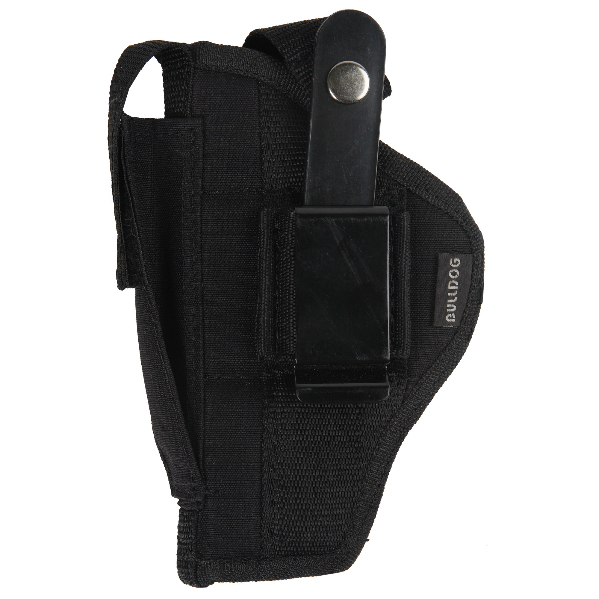 Bulldog FSN19 ExtremeOWB Black Nylon Belt Loop/Clip Fits Auto w/Laser or Light Fits 2-5" Barrel Ambidextrous