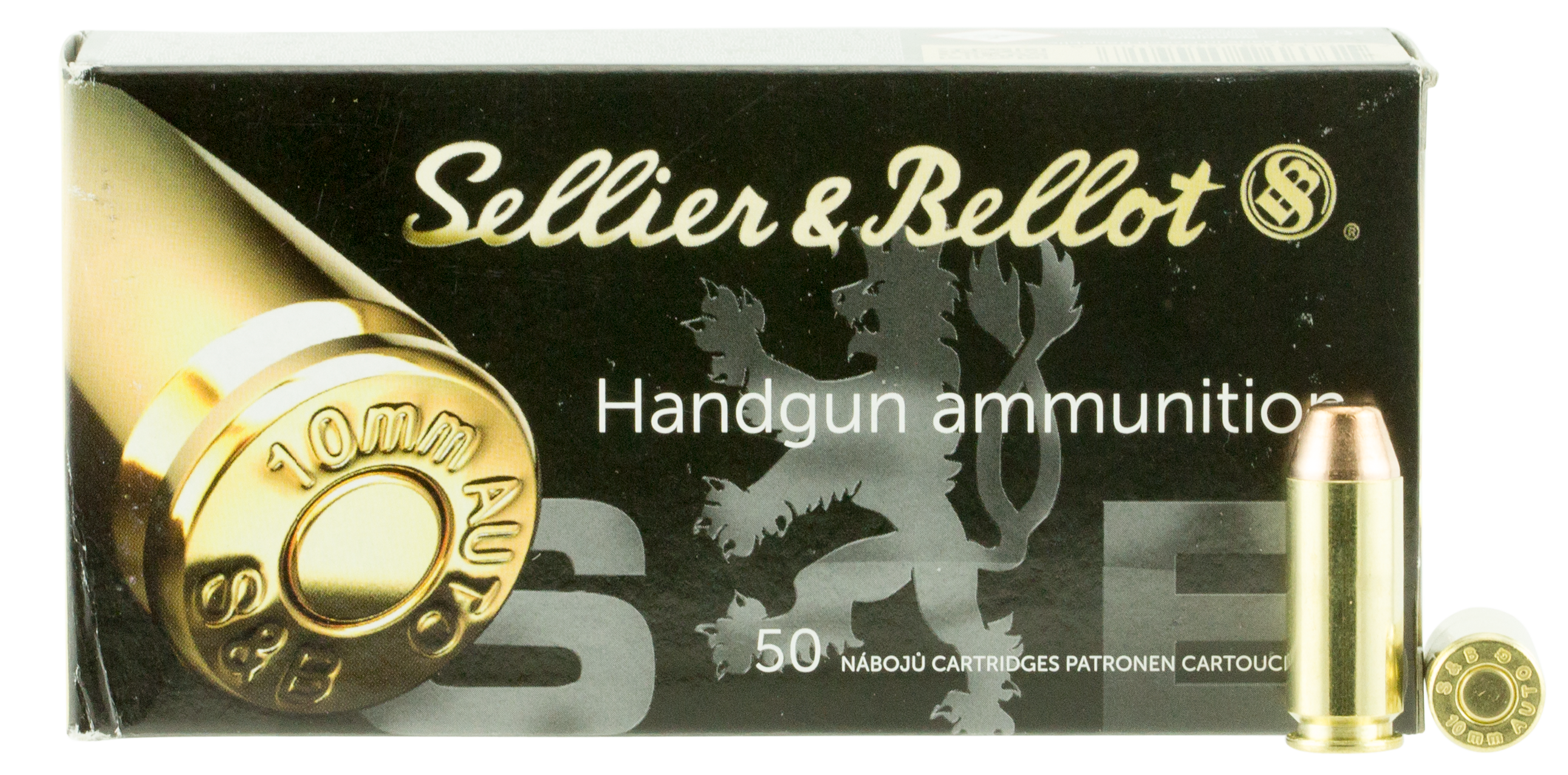 Sellier & Bellot Ammunition 10mm Auto 180 Grain Full Metal Jacket