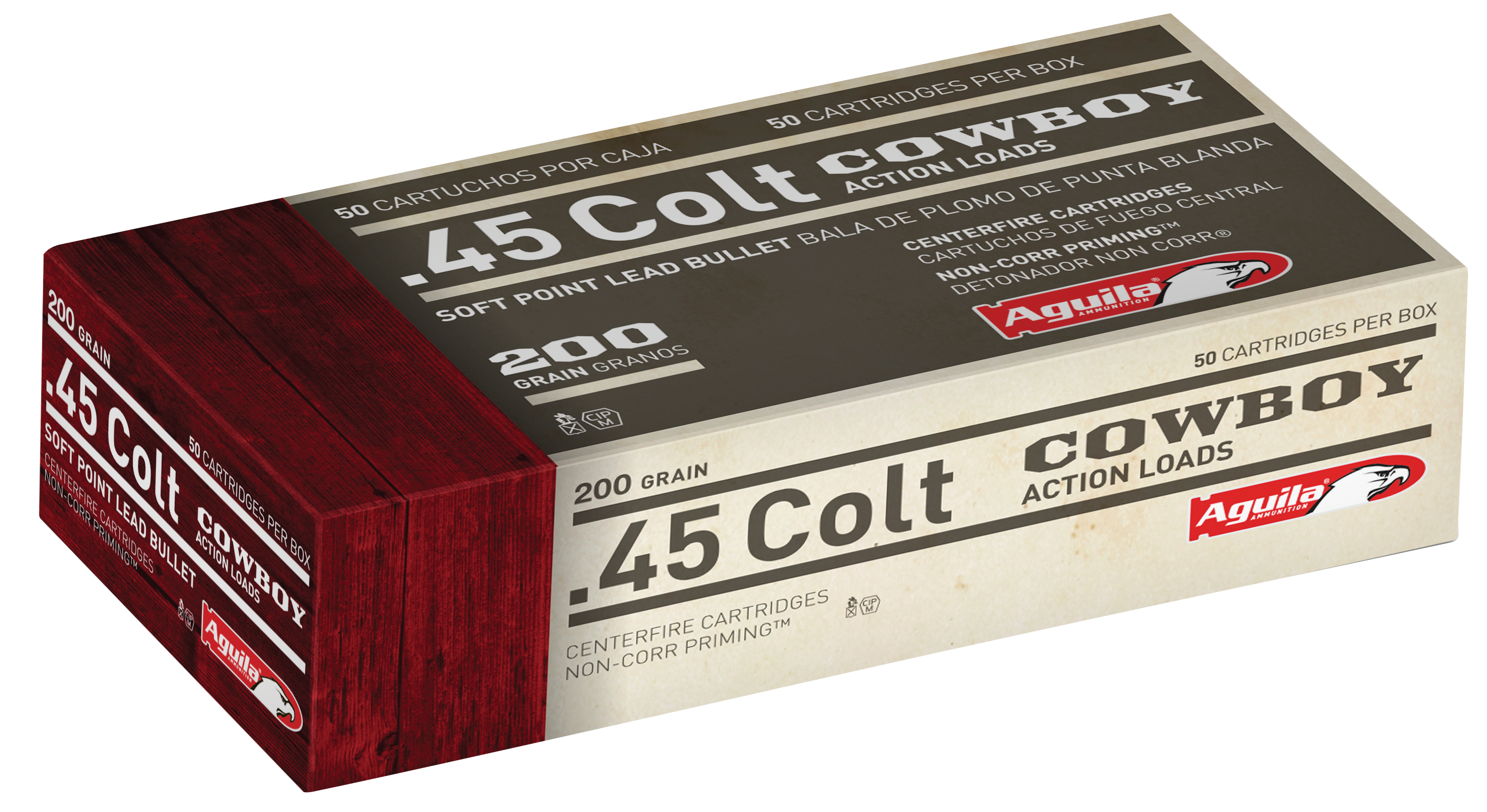 Aguila Ammunition 45 Colt (Long Colt) 200 Grain Soft Point