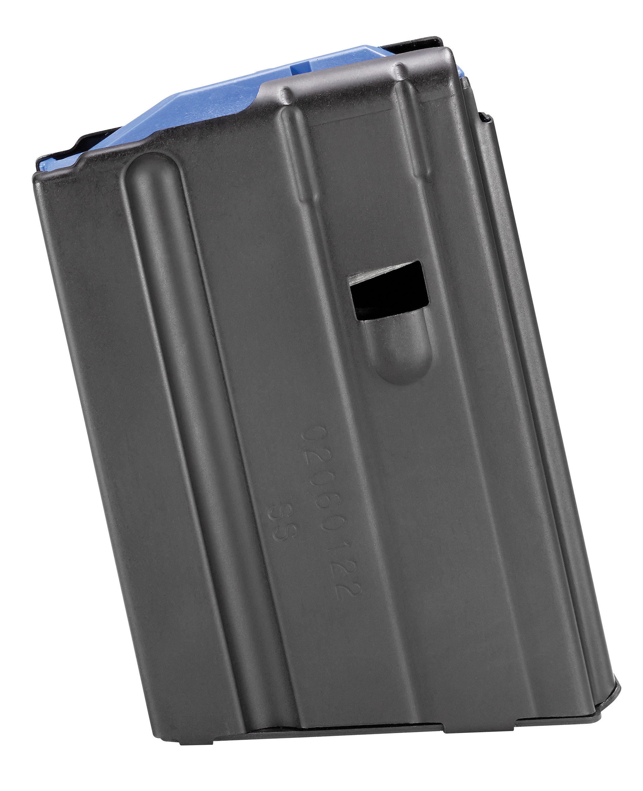 DuraMag 1065041176CPD SS Replacement Magazine Black with Blue Follower Detachable 10rd 6.5 Grendel, 6mm ARC for AR-15