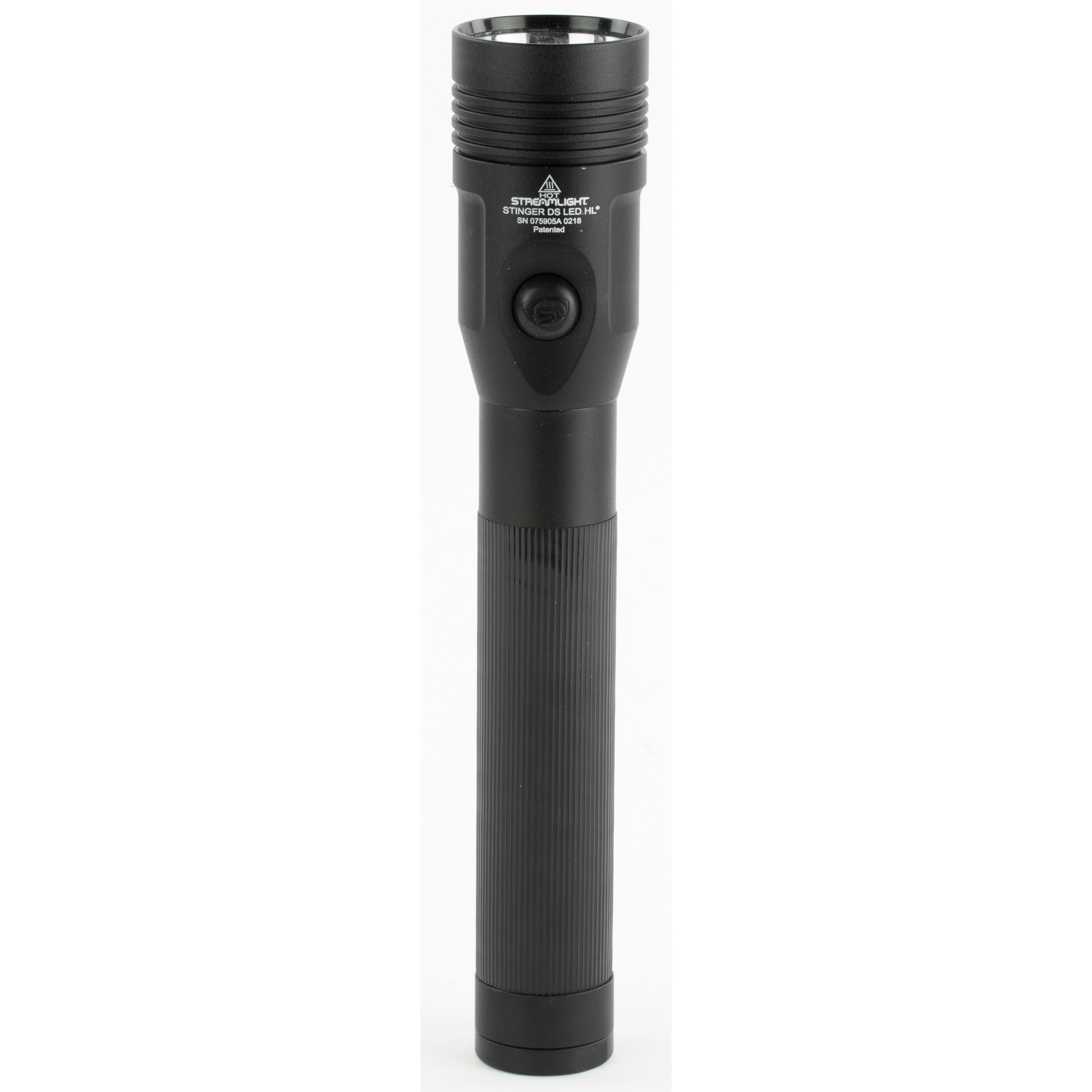 Streamlight 75455 Stinger DS LED HL Black Anodized Aluminum White C4 LED 200/400/800 Lumens 310 Meters Range