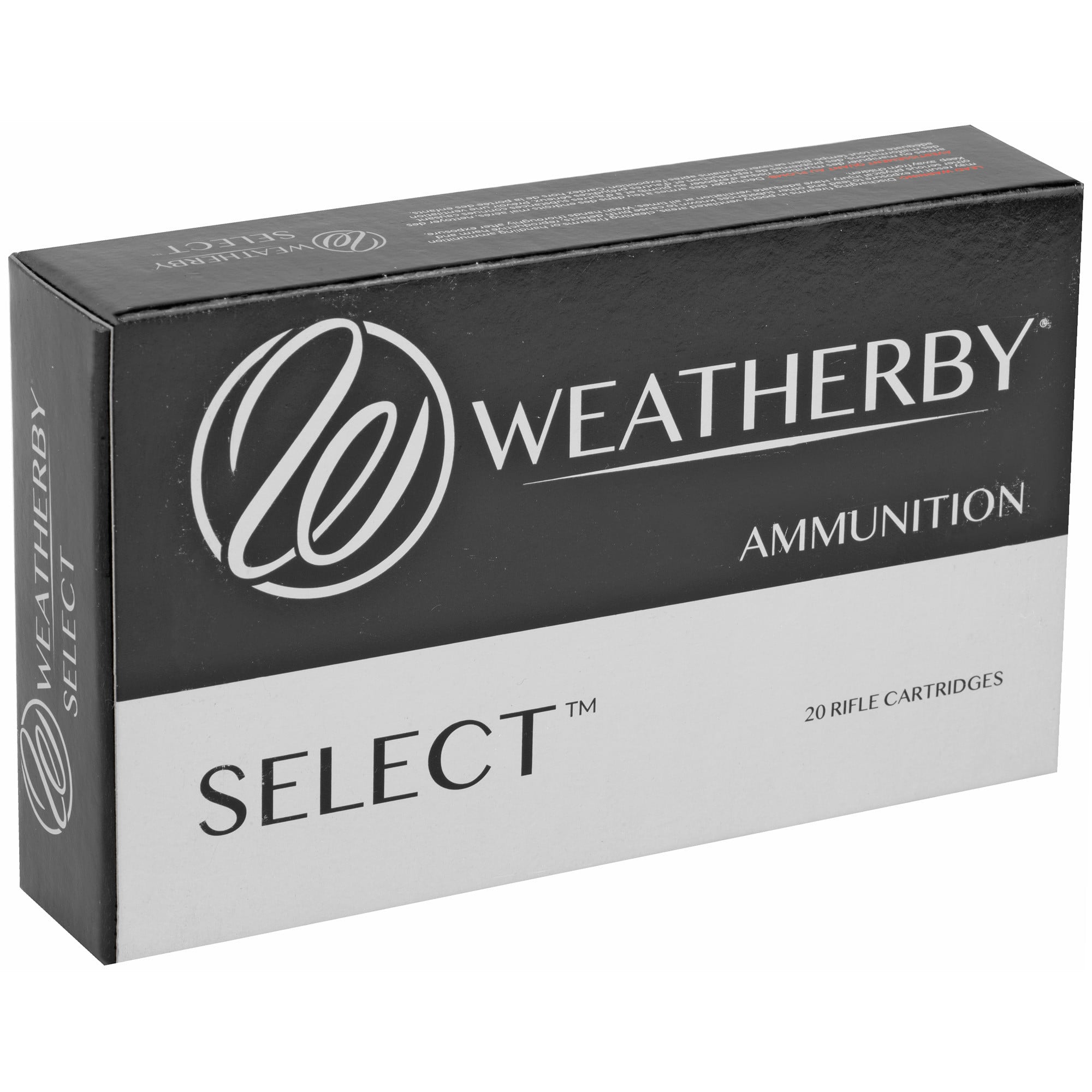 Weatherby Select Ammunition 257 Weatherby Magnum 100 Grain Hornady InterLock Spire Point 20RD