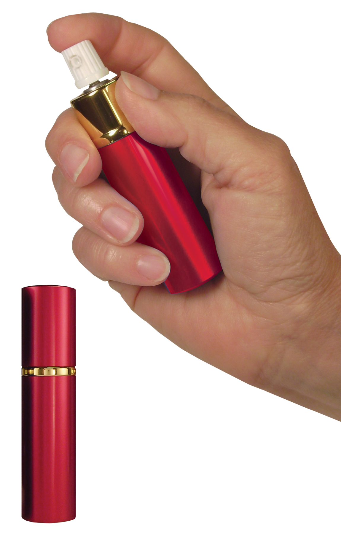 PSP LSPS14R Hot Lips Pepper Spray Range Up to 10 ft 0.75 oz Red