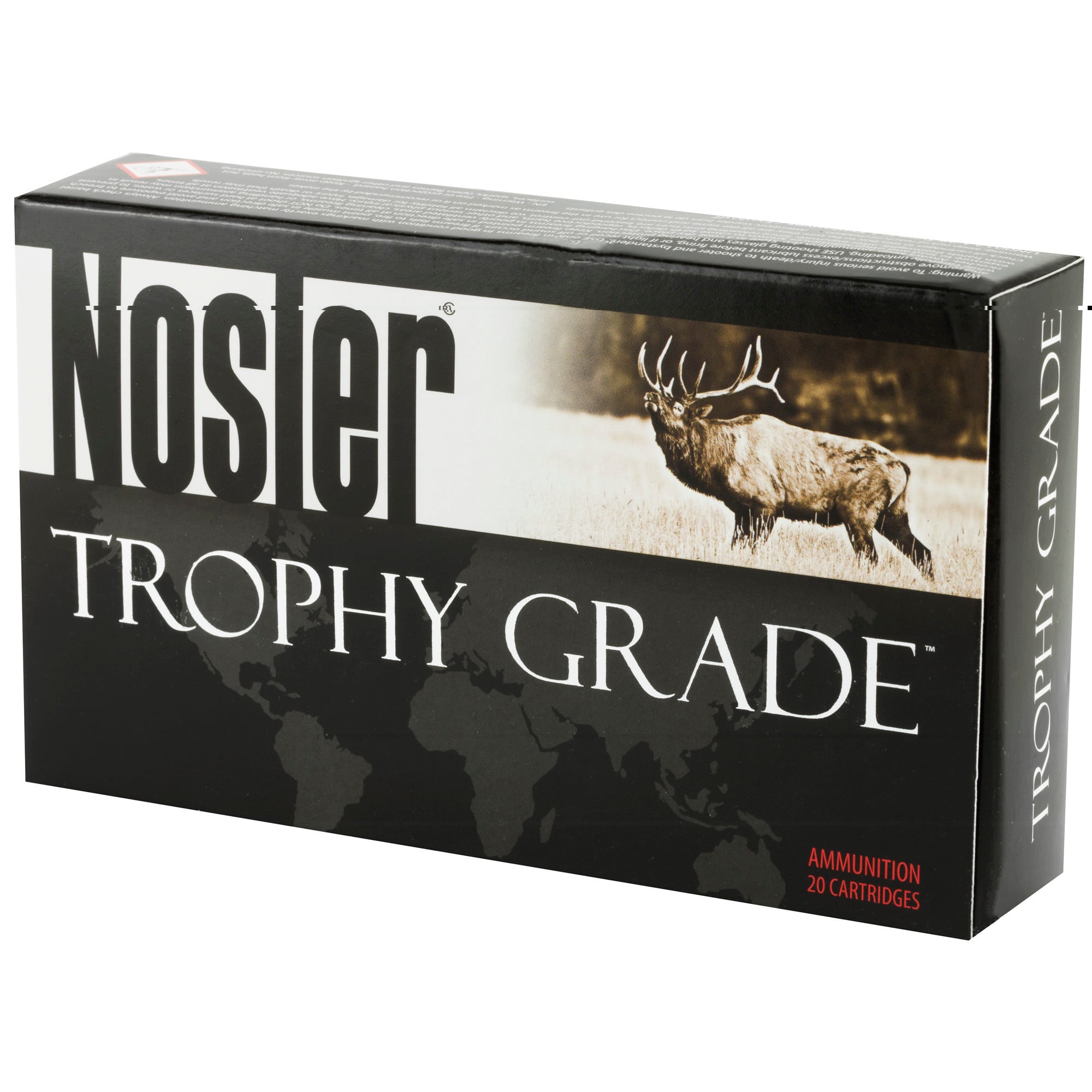 Nosler Trophy Grade Ammunition 7mm-08 Remington 140 Grain AccuBond 20RD