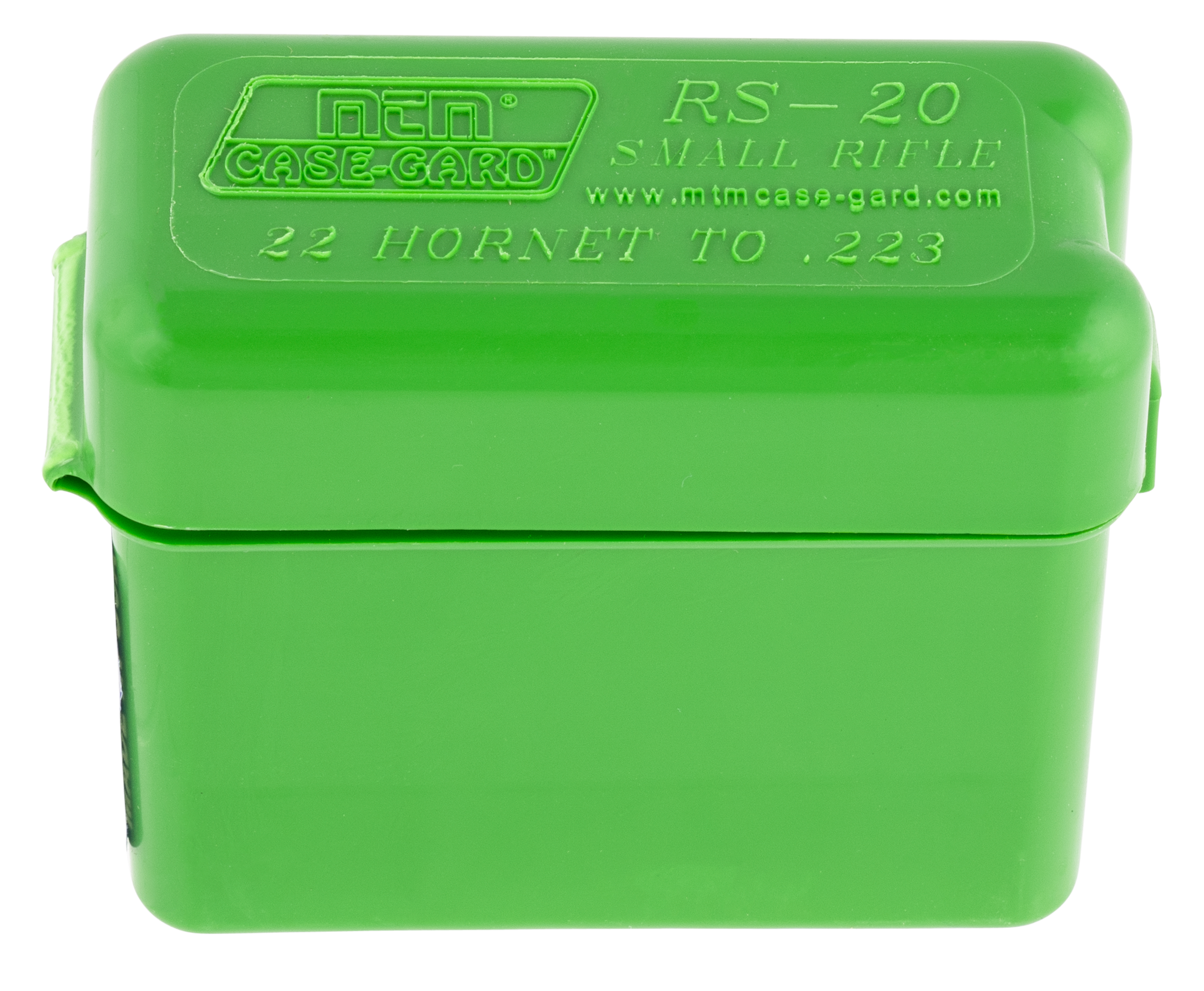 MTM Case-Gard RS2010 Belt CarrierMulti-Caliber Rifle Green Polypropylene 20rd