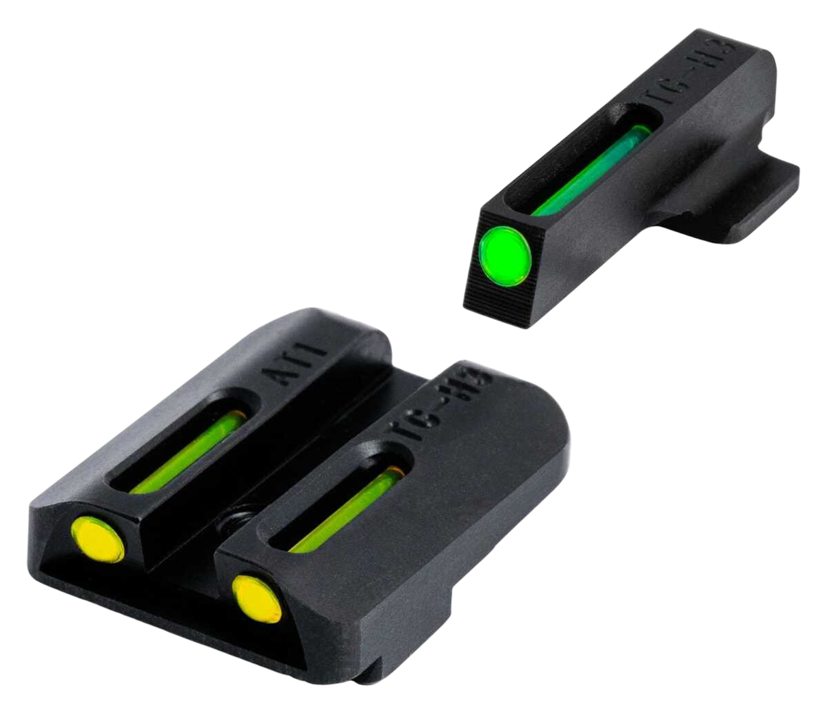 TRUGLO TFO Sight Set Glock 42, 43 Tritium Fiber Optic