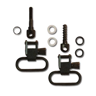 GrovTec Sling Swivel Set Sling Swivel Studs 1" Locking Swivels Steel Black