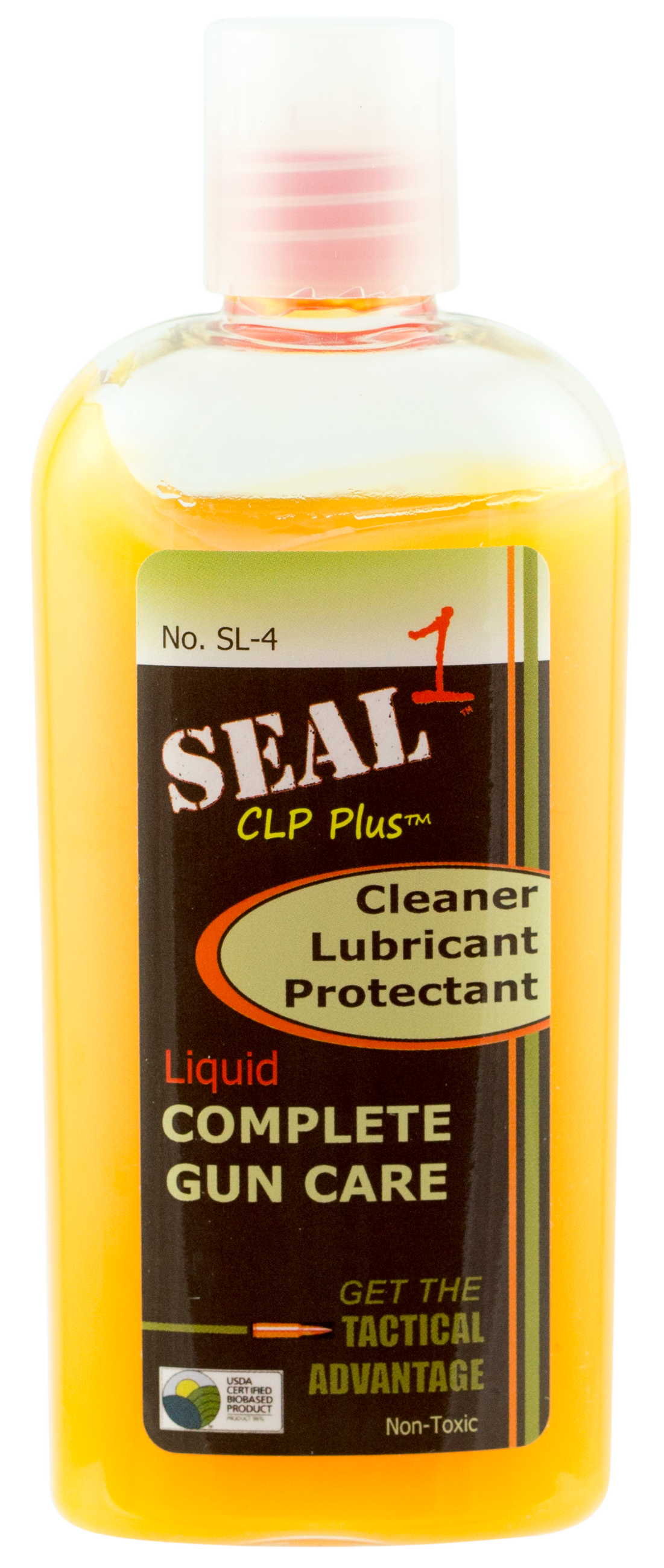 Seal 1 SL4 CLP Plus Liquid Cleans, Lubricates, Protects 4 oz Squeeze Bottle