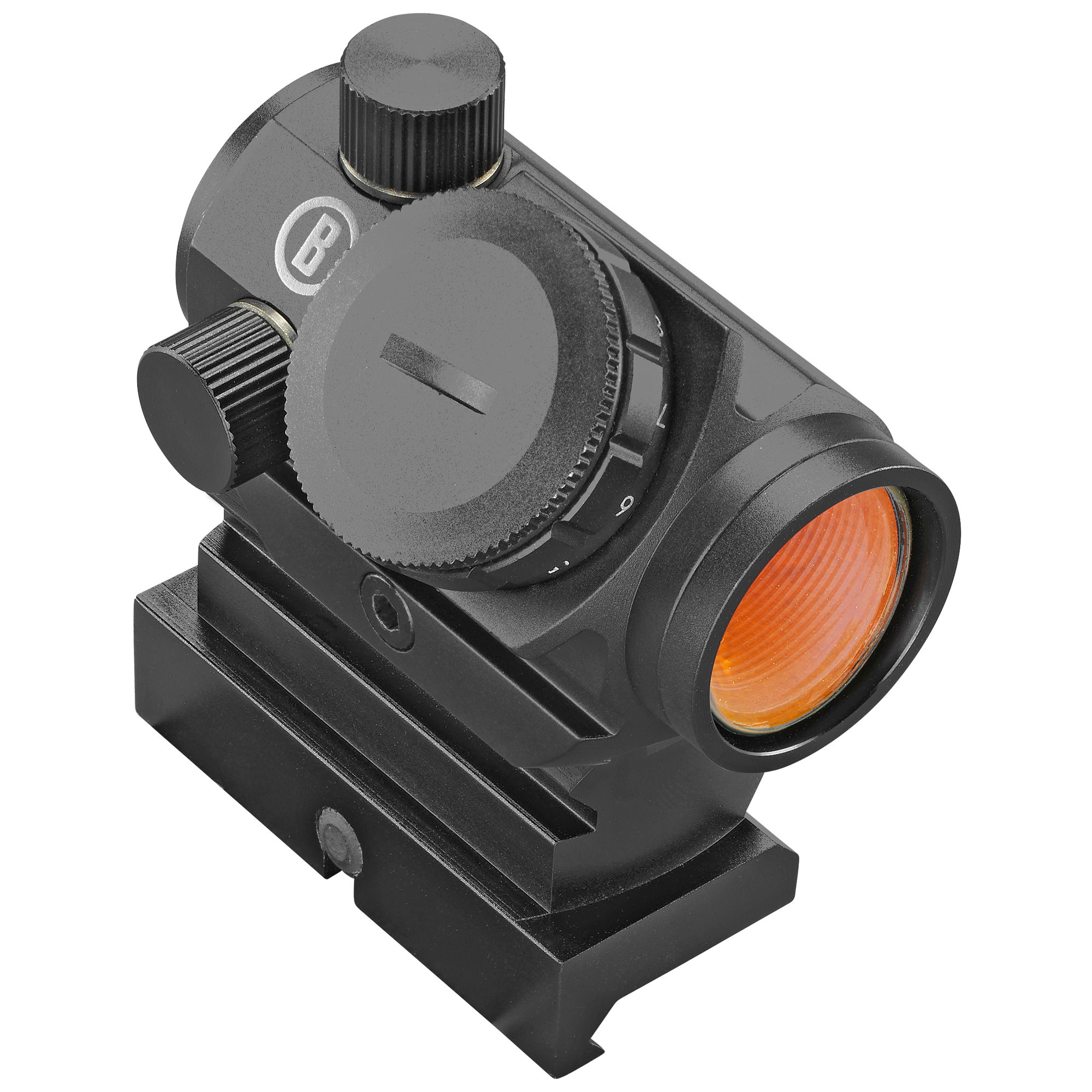 Bushnell 1x25 TRS-25 Red Dot Sight Matte, 3 MOA Dot (Red), w/ Hi Rise Mount