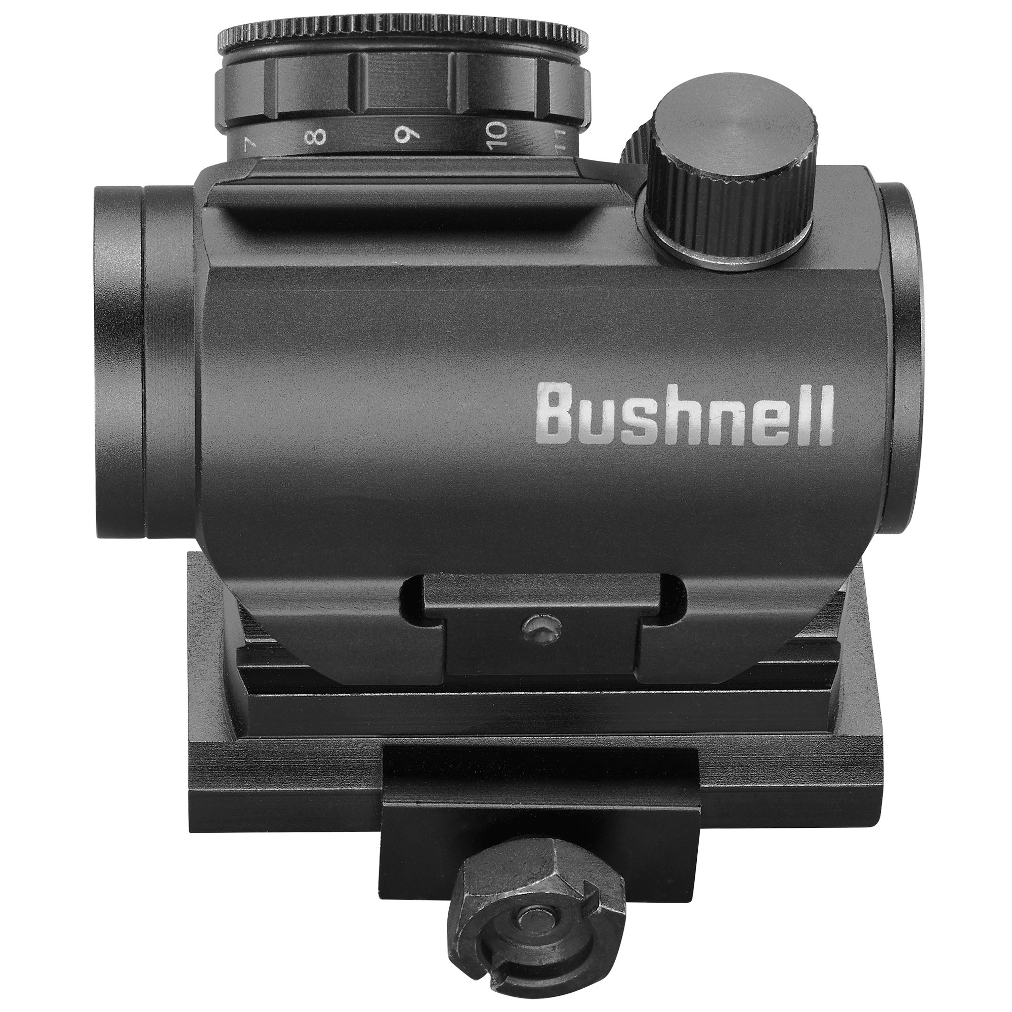 Bushnell 1x25 TRS-25 Red Dot Sight Matte, 3 MOA Dot (Red), w/ Hi Rise Mount