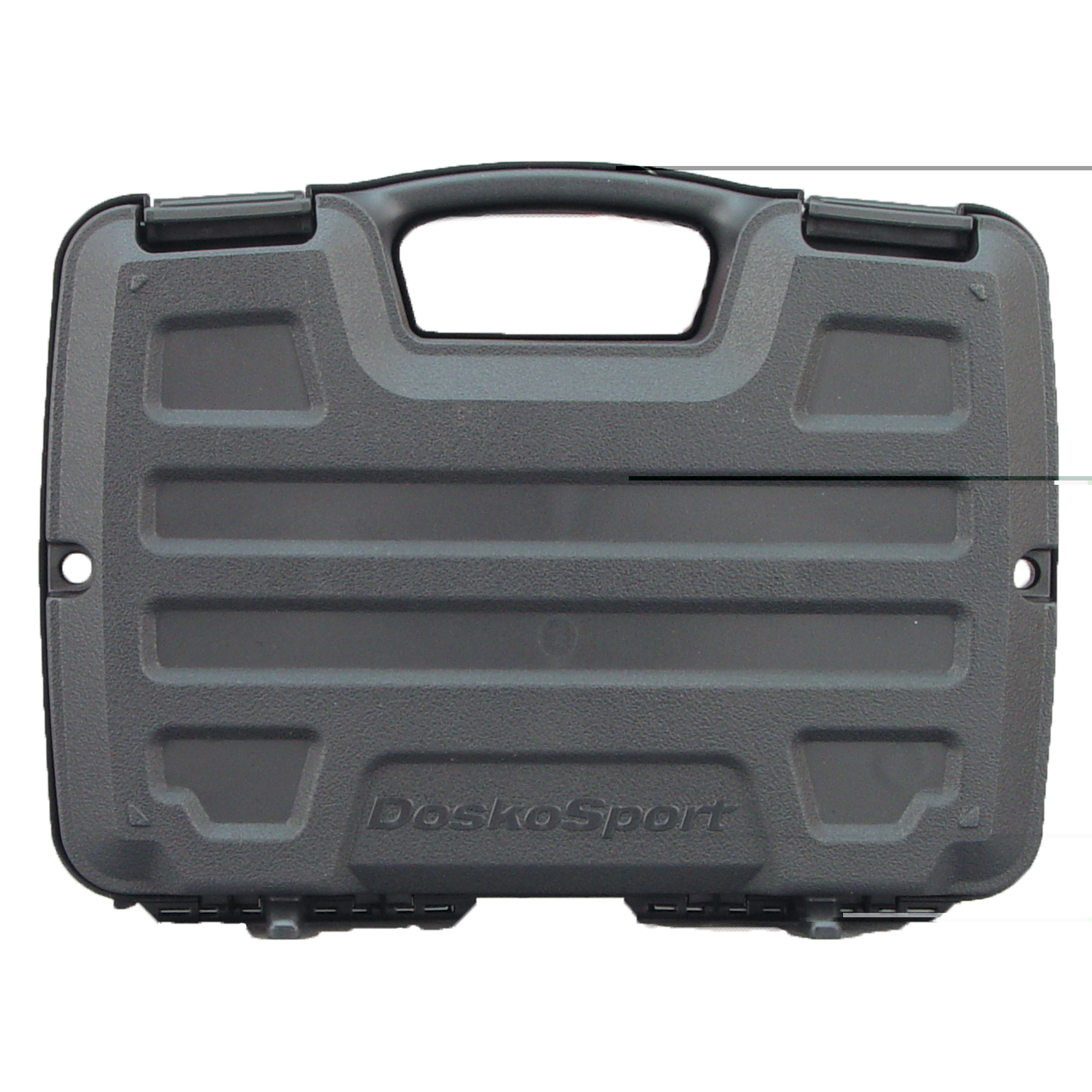Plano 10137 SE Pistol Case made of Polymer with Black Finish, Foam Padding & Latches 13.50" x 3" x 10.13" Interior Dimensions Holds 1 Scoped Pistol