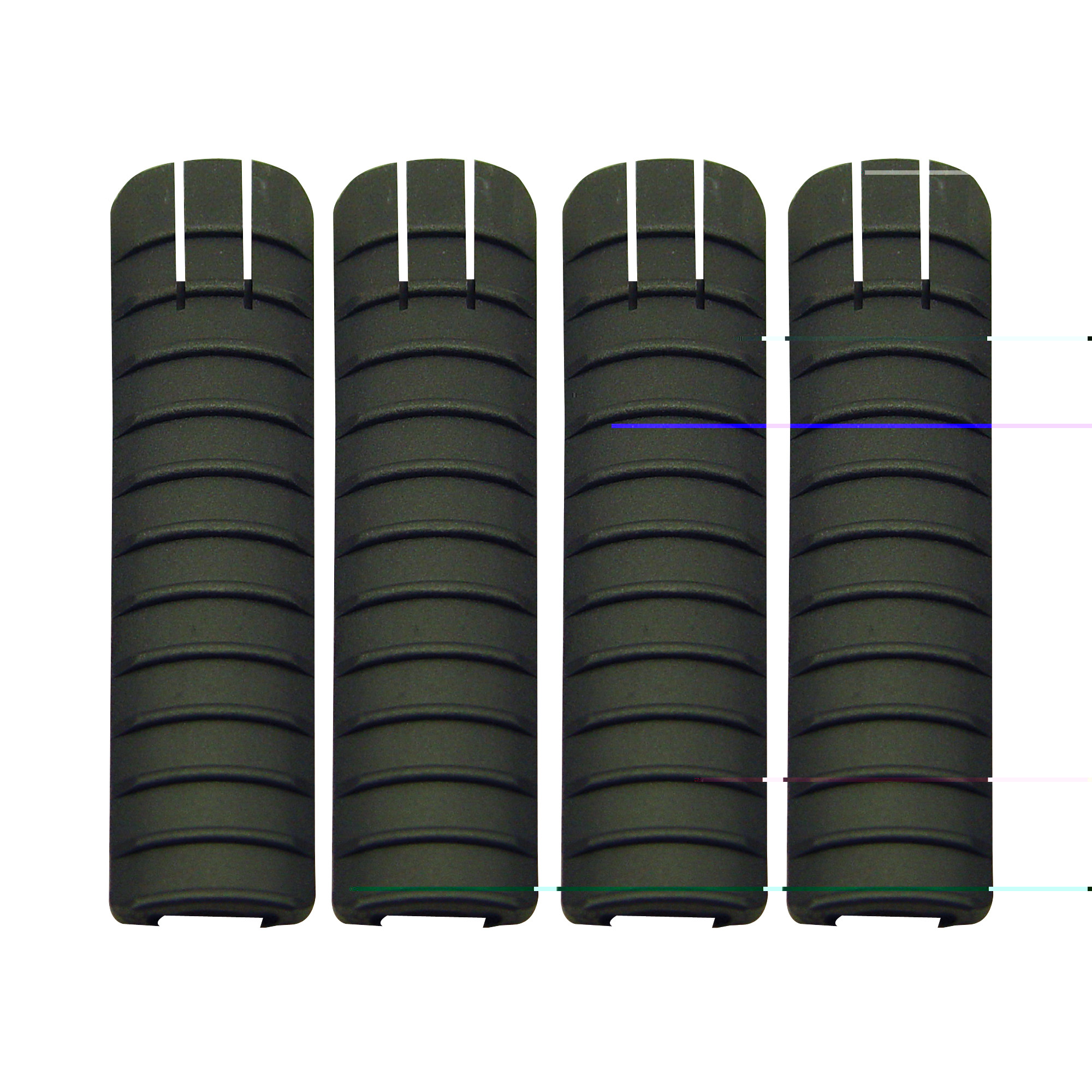 ProMag PM015A Picatinny Rail CoverBlack Polymer 11" 4 Per Pack