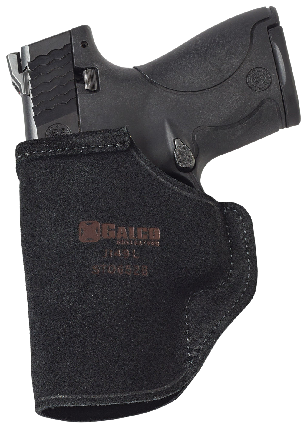 Galco STO882B Stow-N-GoIWB Leather Belt Clip Fits Staccato C2 Right Hand