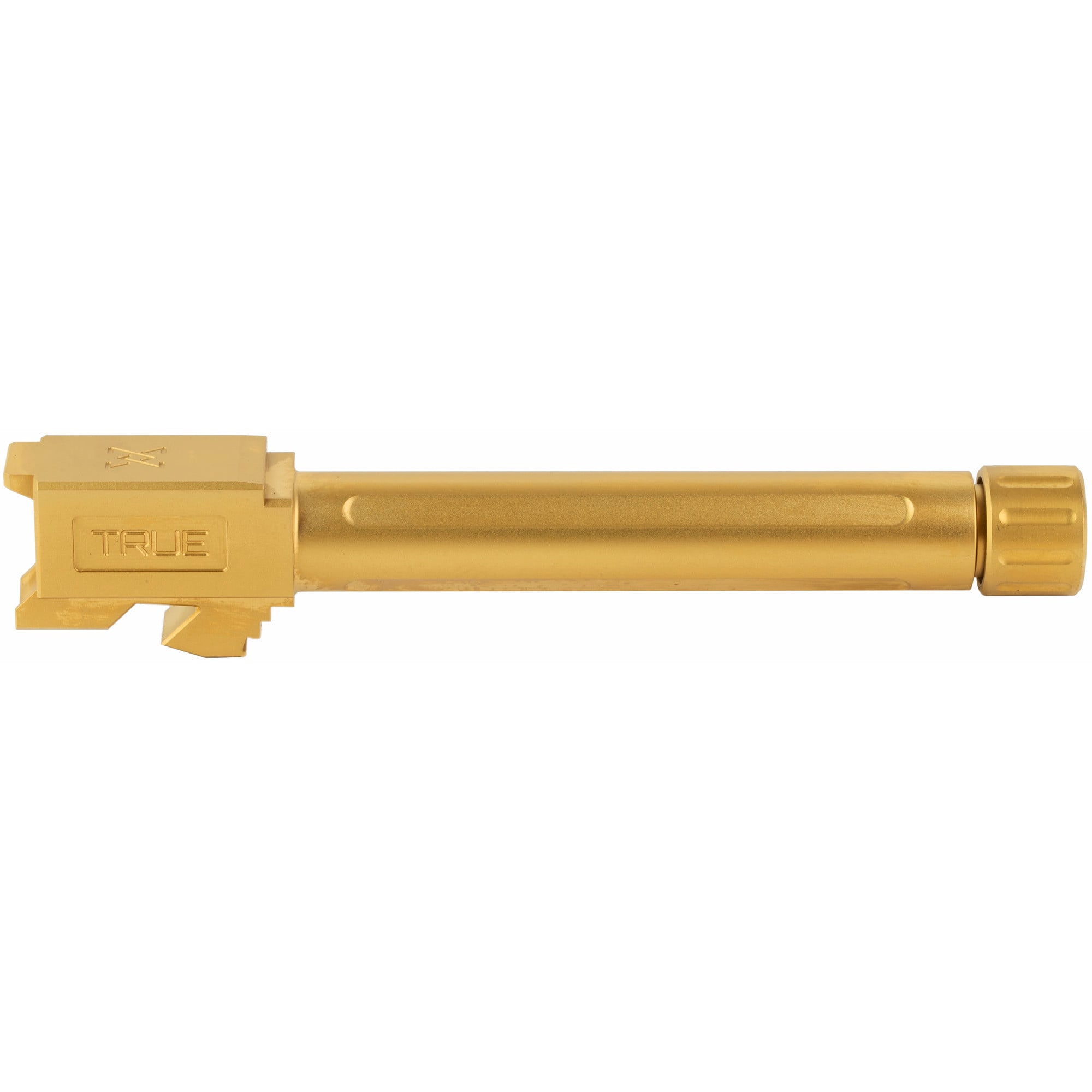 True Precision Brl, 9mm, Gold, Thread Protector, T