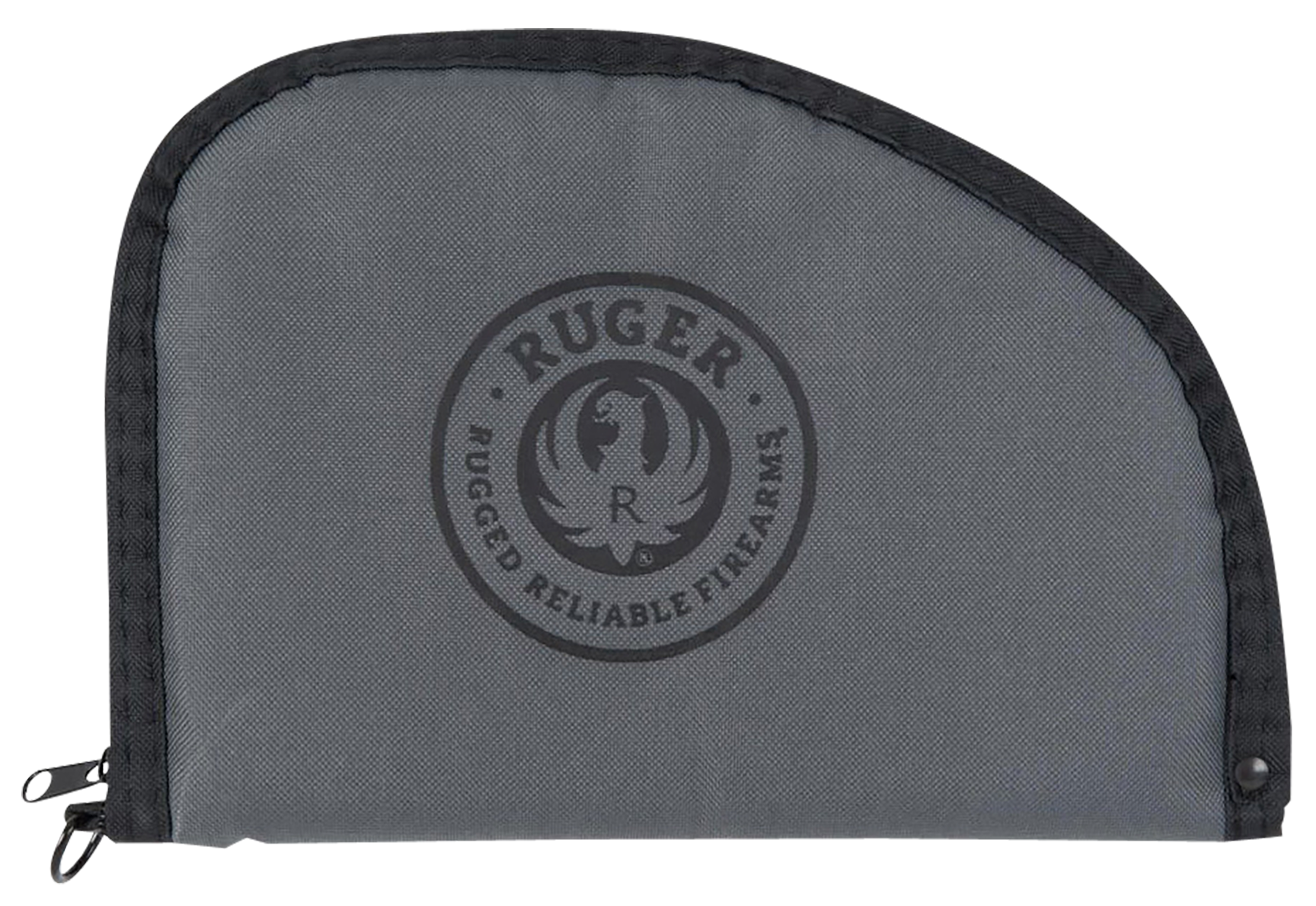 Allen 27452 Ruger Rugged Pistol Case 10" Long Black/Gray Holds 1 Polyester