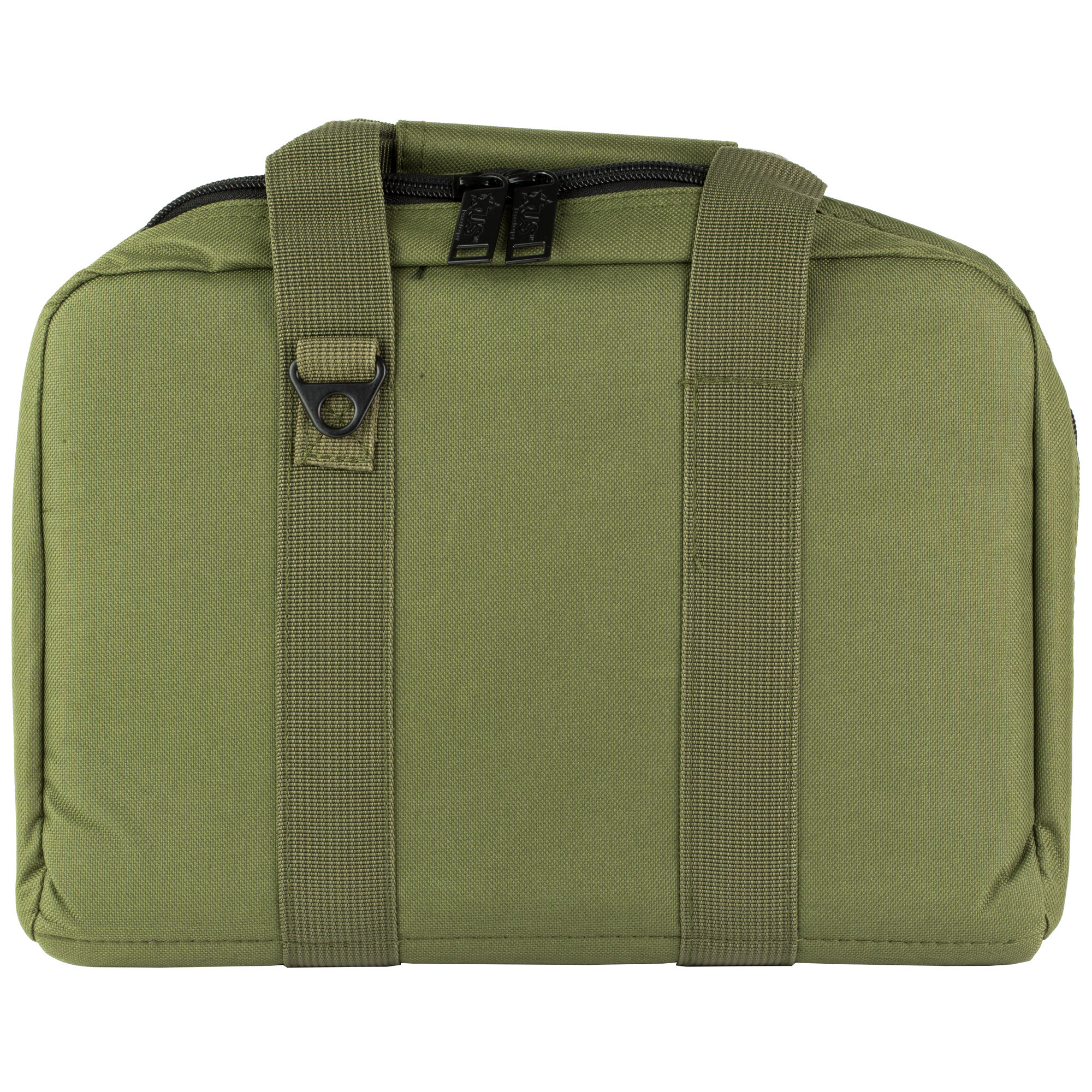 US PeaceKeeper P21106 Mini Range Bag Water Resistant OD Green 600D Polyester with 8 Mag Pockets, Lockable Zippers & Wraparound Handles 12.75" L x 8.75" H x 3" D Exterior Dimensions