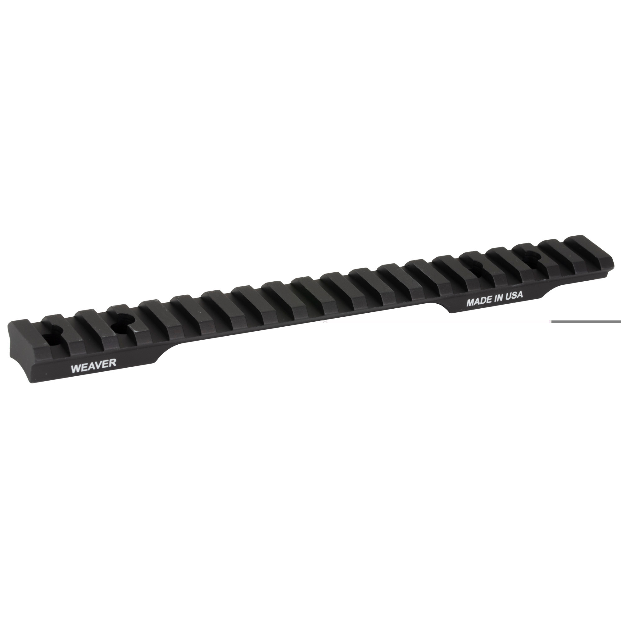Weaver Tactical Extended Multi-Slot Picatinny Base Matte, Savage 110 Long Action (8-40)