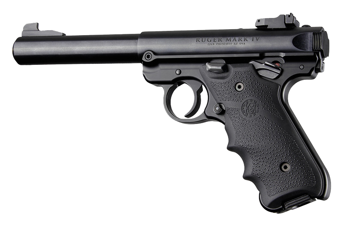 Hogue Ruger MKIV Rub Grip w/FG OD Grn Ruger Mkiv Rub Grip W/Fg Od Grn