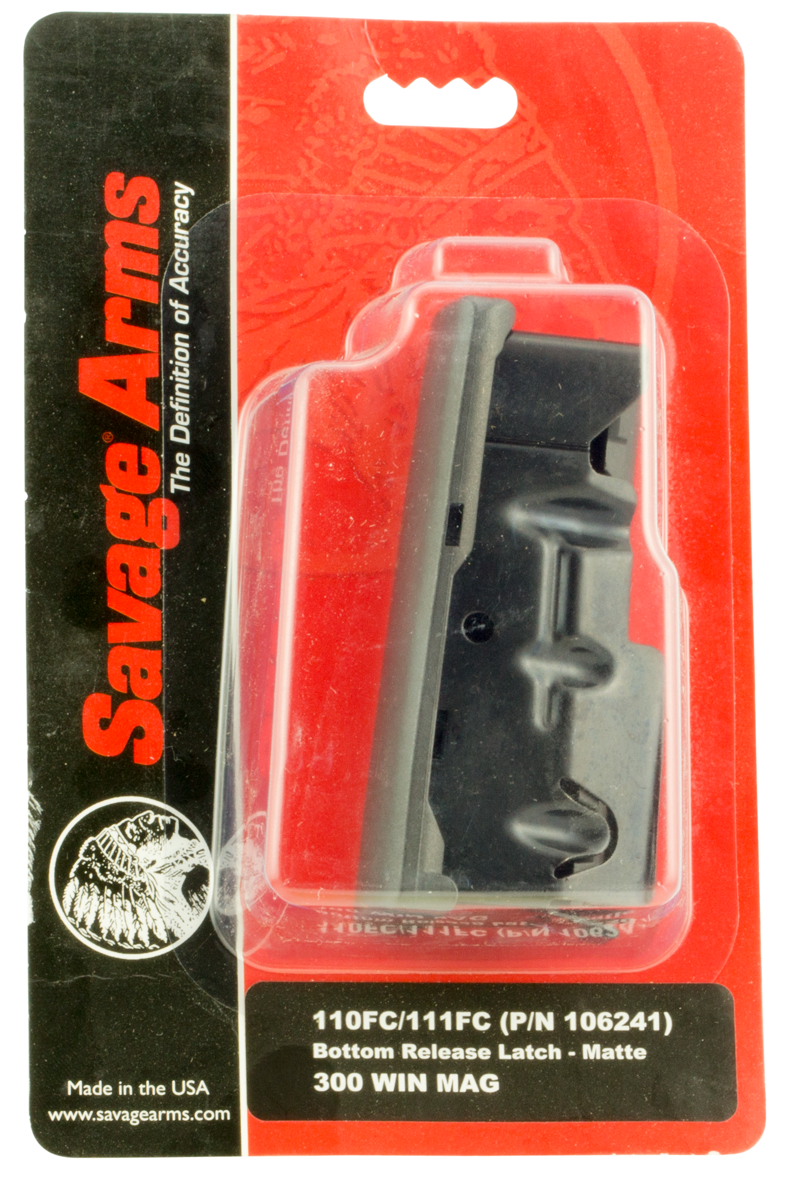 Savage Arms 55105 110Blued Detachable 4rd for 6.5 Creedmoor, 308 Win, 7mm-08 Rem, 260 Rem, 243 Win Savage 10 Predator Hunter/10/11FC/12FCV/12LRP/110/10 Precision Carbine