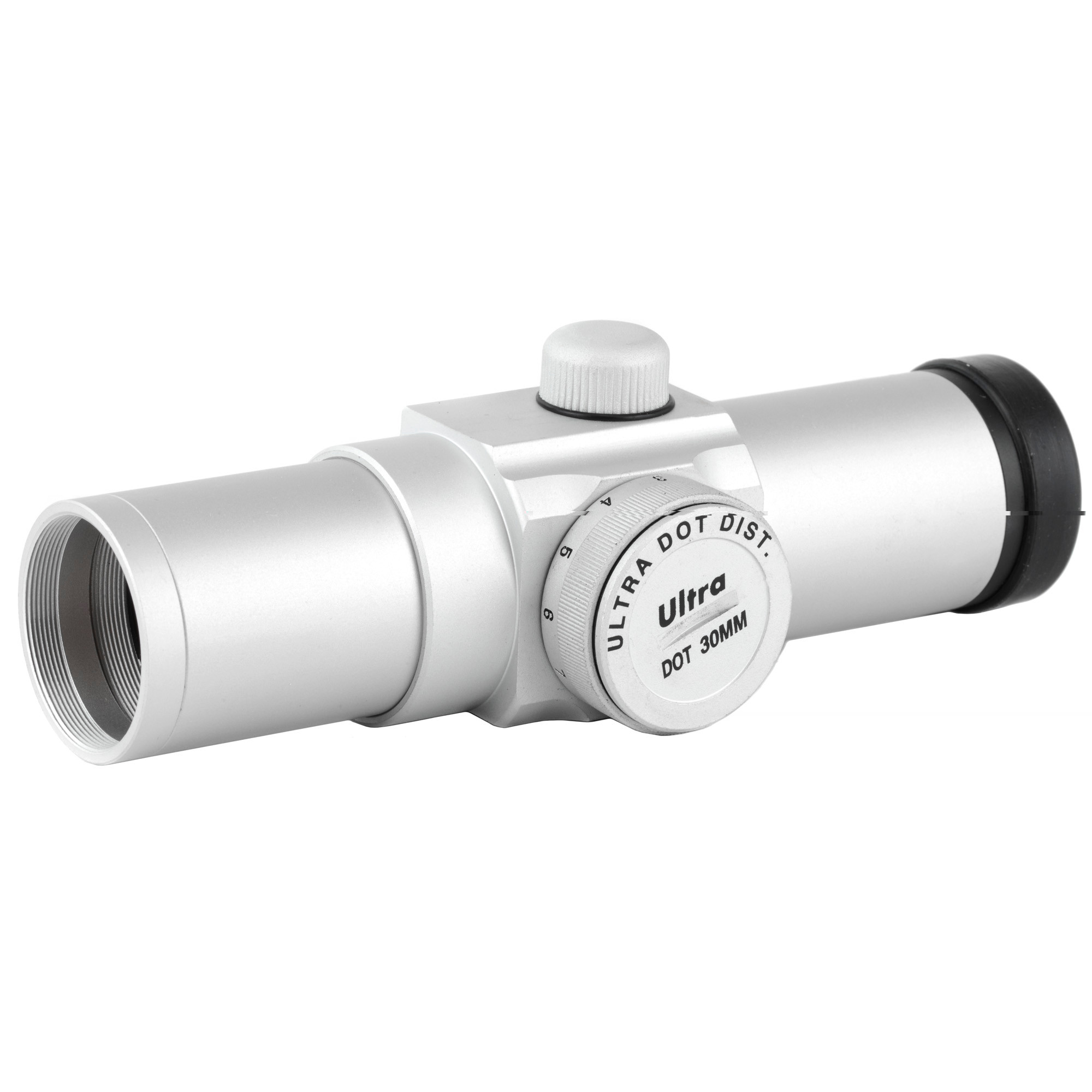 Ultradot 30mm Red Dot Gun Sight, Silver 30mm, 4 MOA Dot, Silver