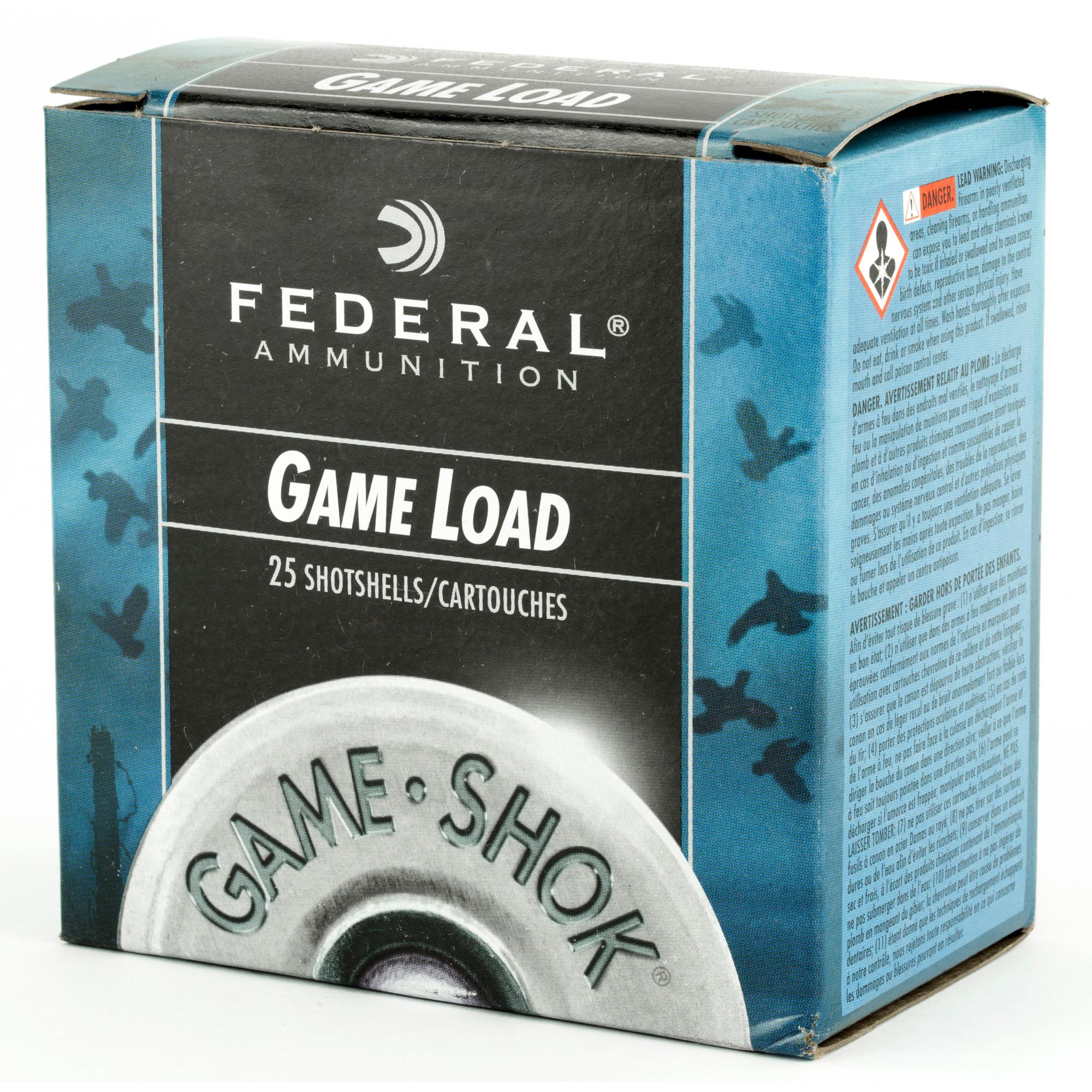 Federal H1218 Game-Shok Upland 12 Gauge 2.75" 1 oz 8 Shot 25 Per Box/ 10 Cs