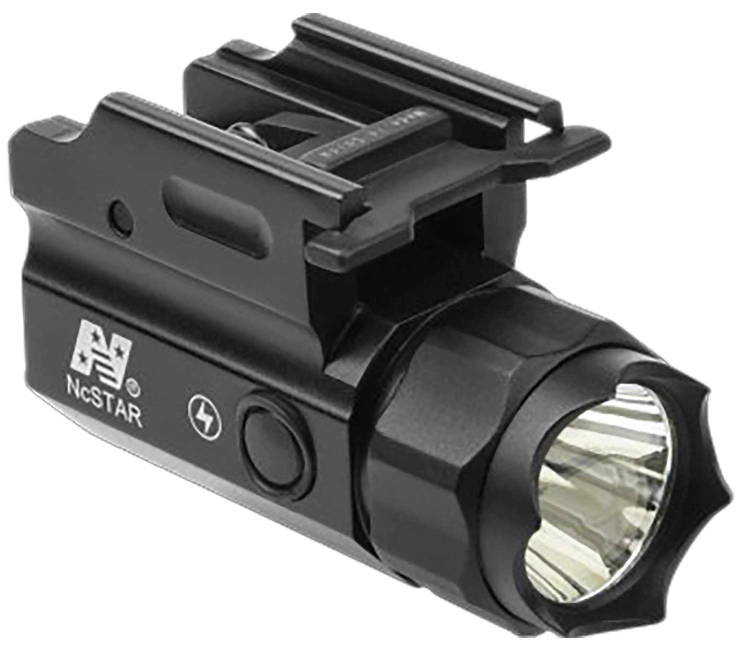 NcStar ACQPTF Compact FlashlightBlack White Cree LED 150 Lumens QRw/Strobe