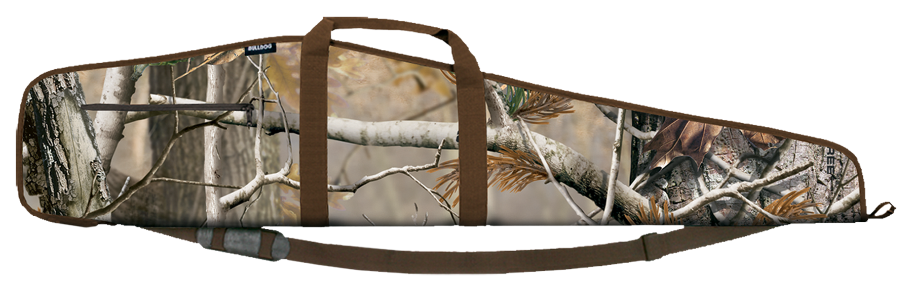 Bulldog BD244 Extreme Rifle Case Scoped 48" Realtree AP Water-Resitant Nylon Case with Brown Trim