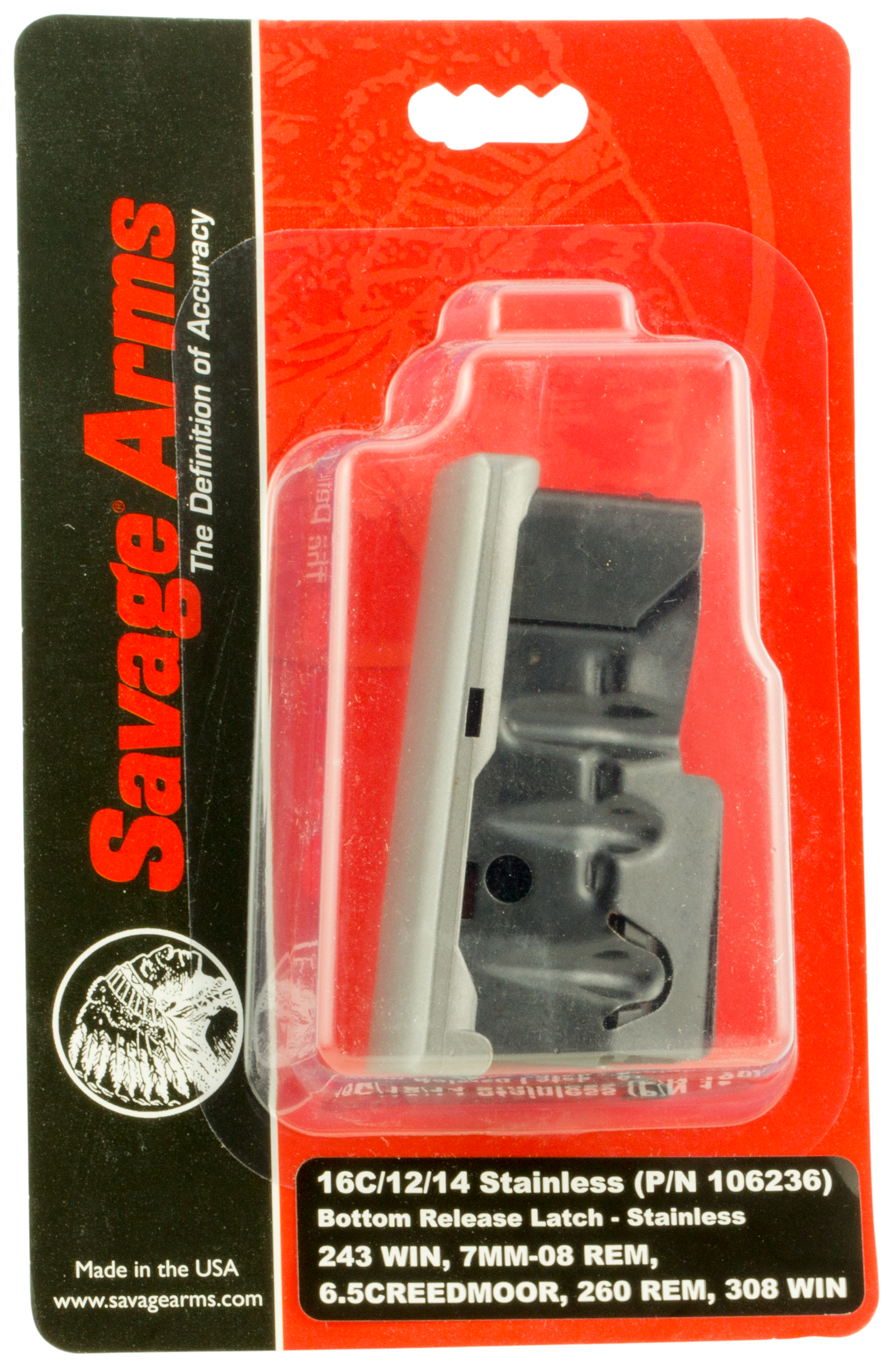 Savage Arms Magazine Savage 116C 7mm Remington Magnum, 338 Winchester Magnum 3-Round Stainless Steel