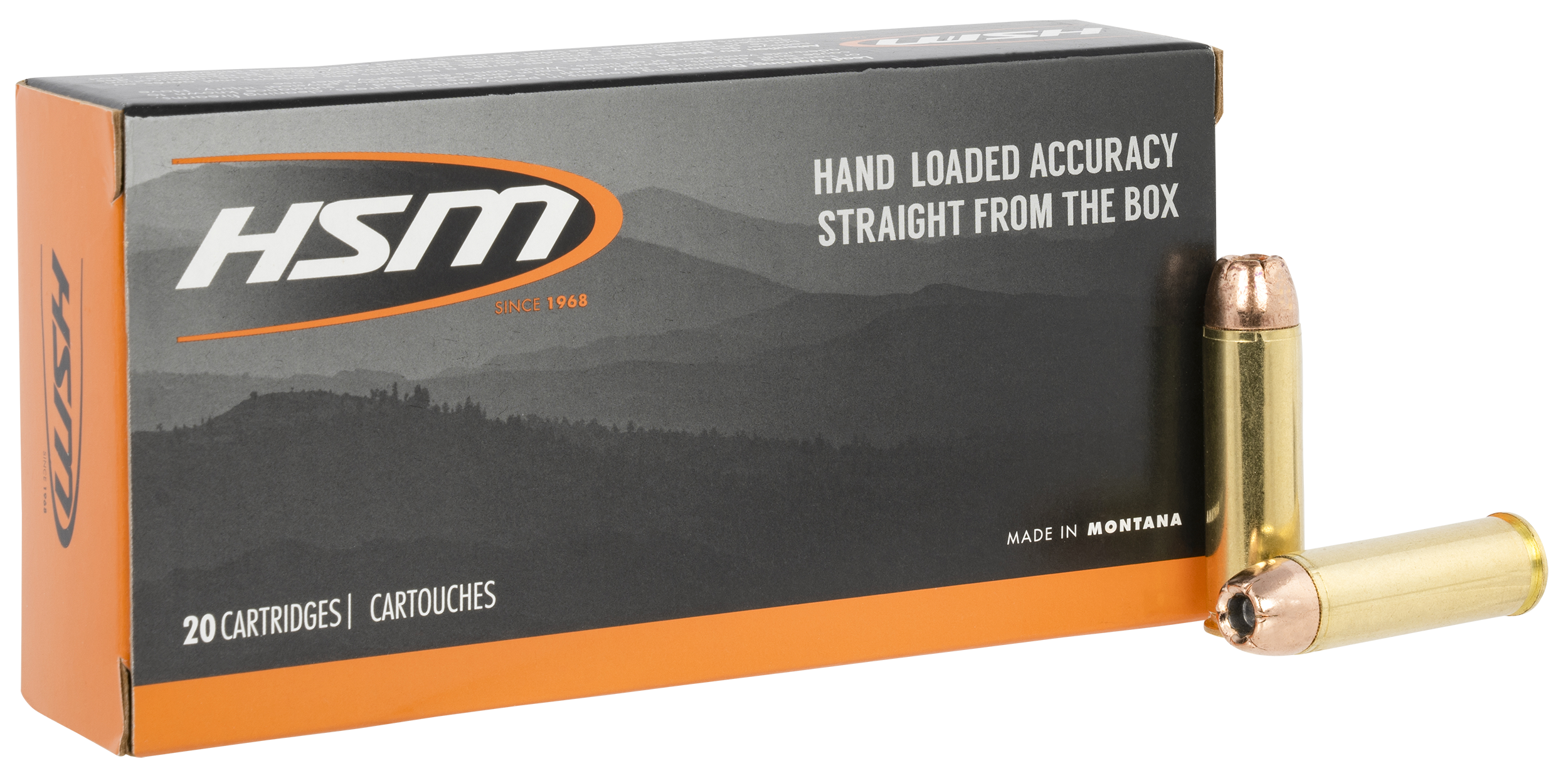 HSM 500SW1N Classic Target 500 S&W Mag 350 gr Jacketed Hollow Point (JHP) 20rd Bx