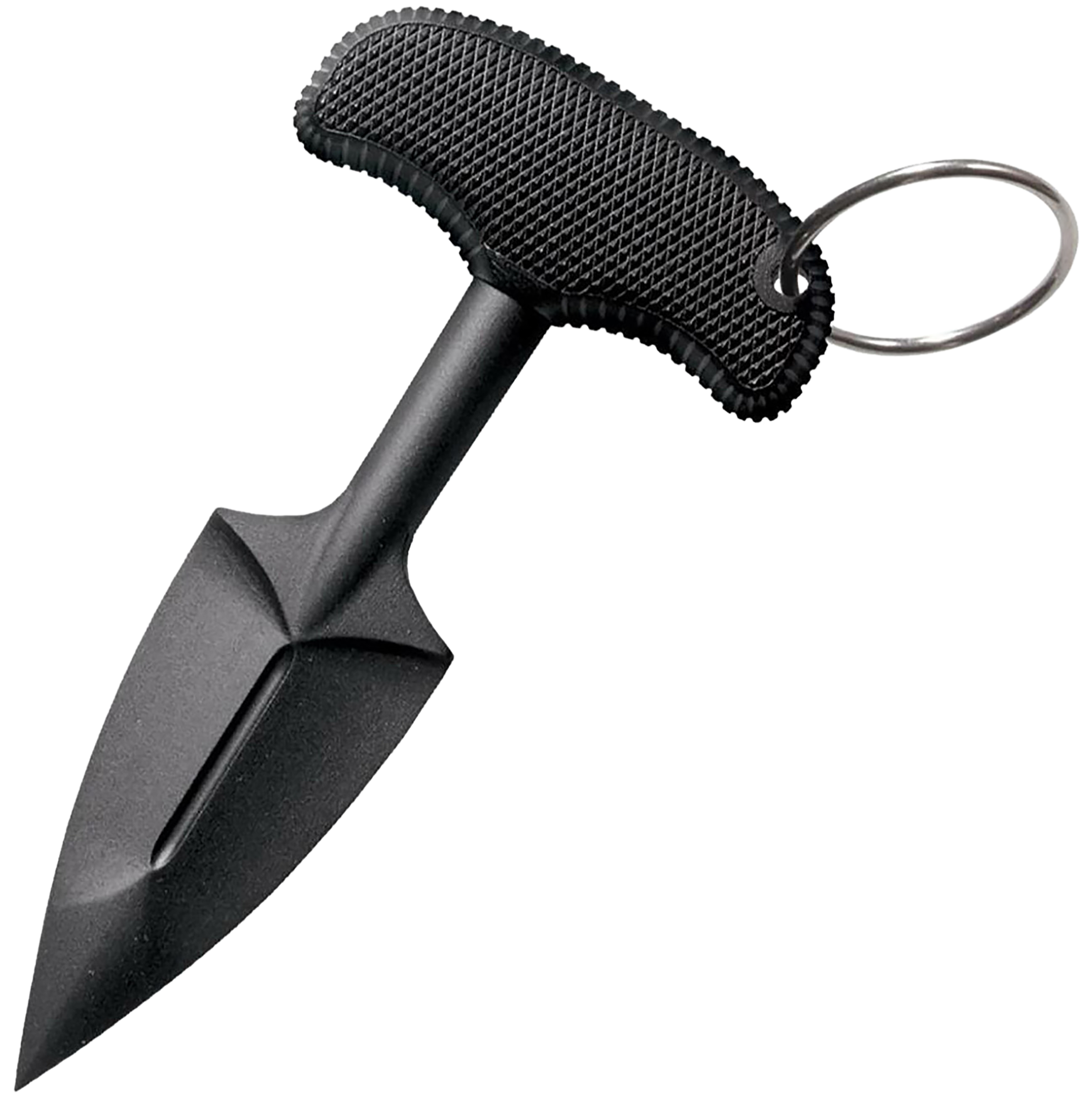 Cold Steel 92FPB FGX Push Blade II 2.25" Fixed Plain Black Griv-Ex Blade/Black Kray-Ex Handle