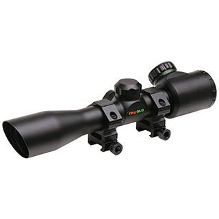 Truglo 4x32 Crossbow Scope Matte, Illuminated Crossbow, w/ Weaver-Style Rings
