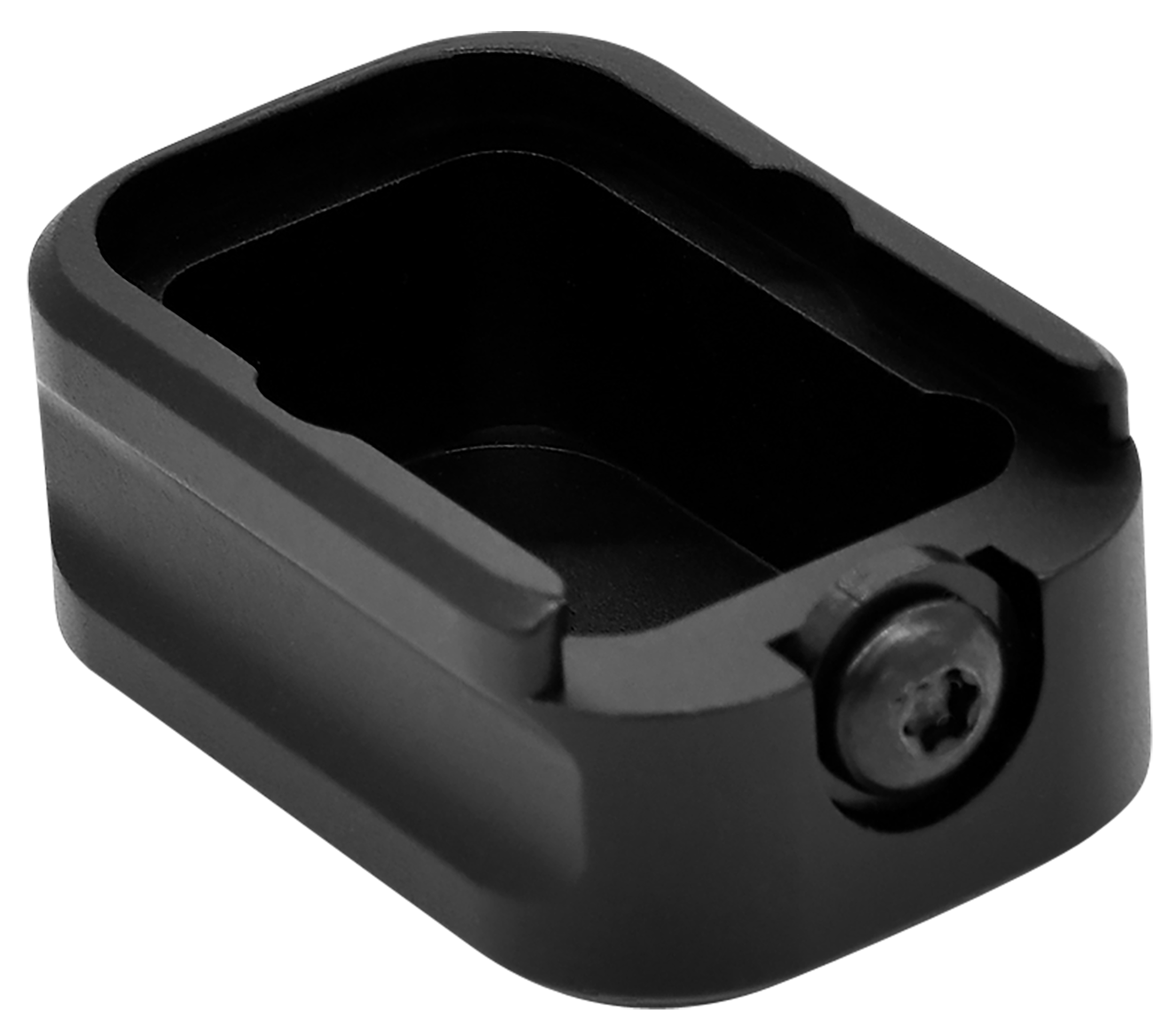 Warne MESIG54BLK Magazine Extensionmade of 6061-T6 Aluminum with Hardcoat Anodized Black Finish for Sig P320 Magazines (Adds 5rds 9mm Luger)