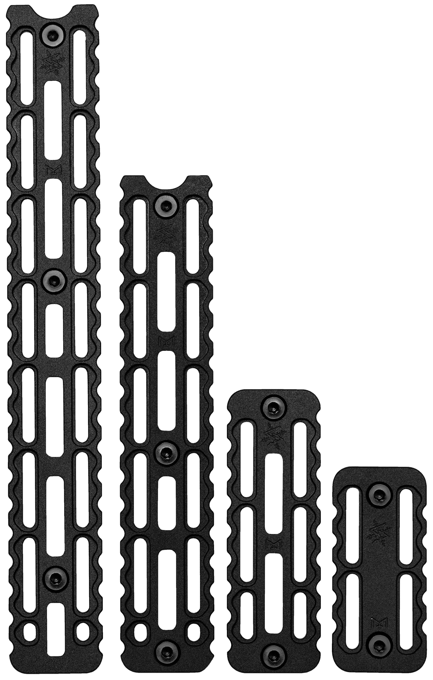 Seekins Precision 0010560095 ARCABlack Anodized Aluminum 4.50" Long 2 Slot M-LOK Mount
