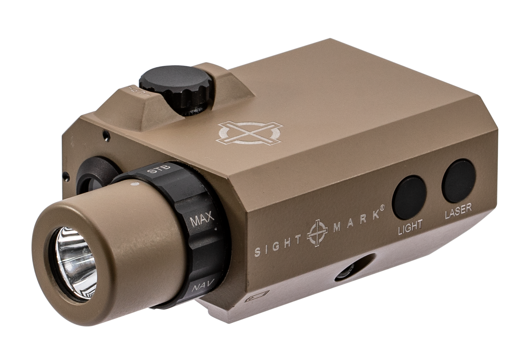 Sightmark SM25012DE LoPro Mini Laser/Light Combo 5mW Green Laser 520nM WaveLength (50yds Day/600yds Night Range) with 300 Lumens White LED Light Dark Earth Finish