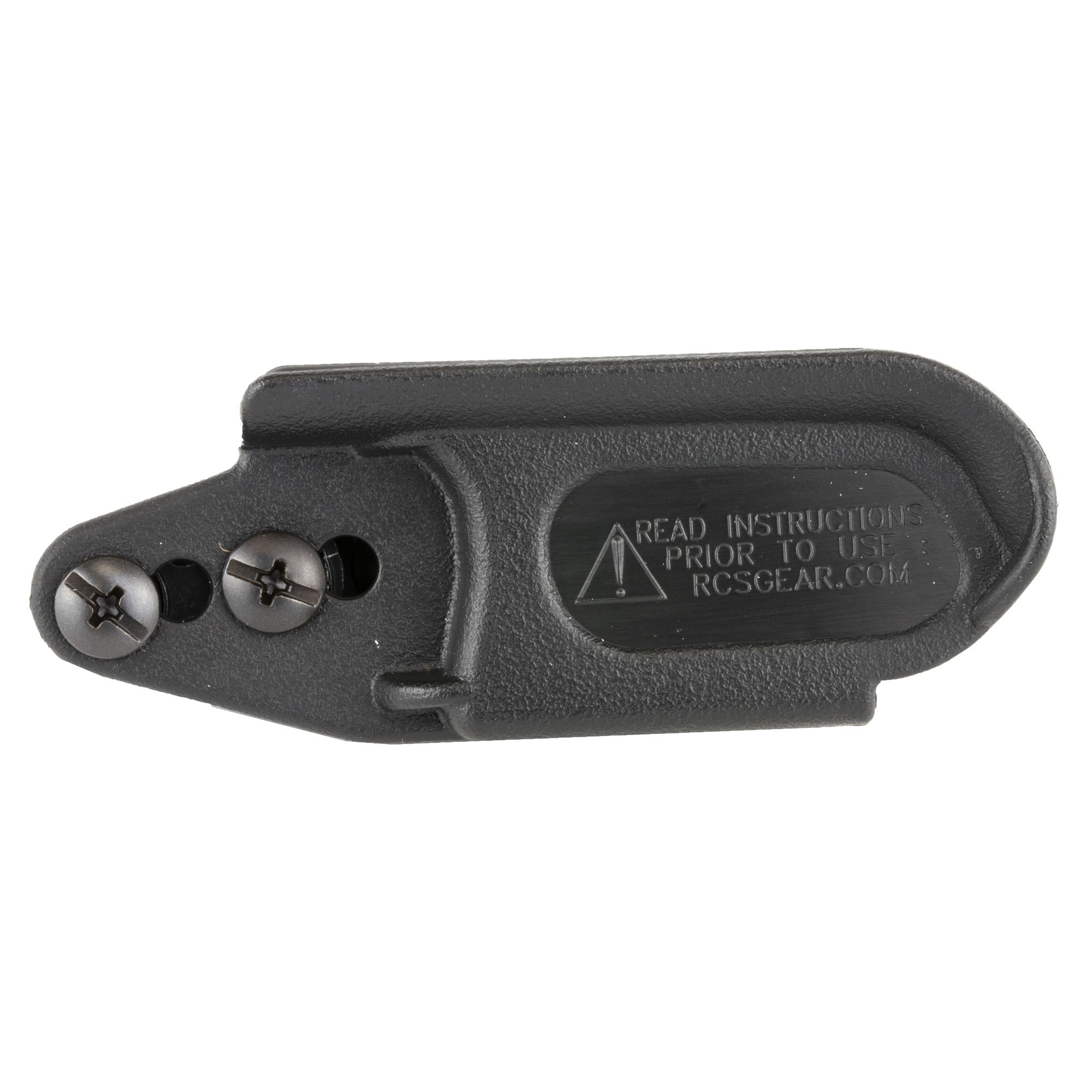 Raven Concealment Systems Vanguard 2 Basic Kit w/ 1.5" Overhook, VG2G42/43BKOH Fits Glock 42/43, Ambi, Black Kydex