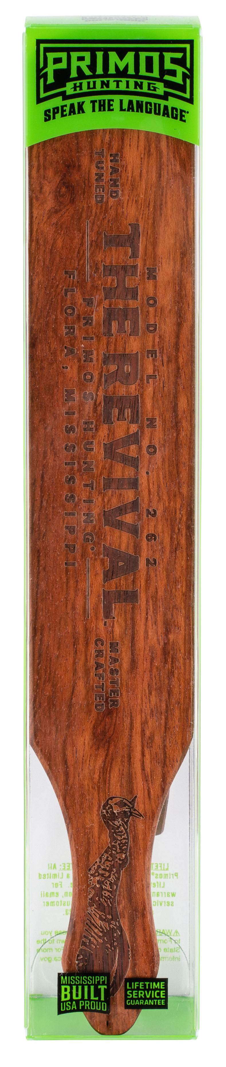 Primos PS262 RevivalBox Call Attracts Turkeys Brown Wood