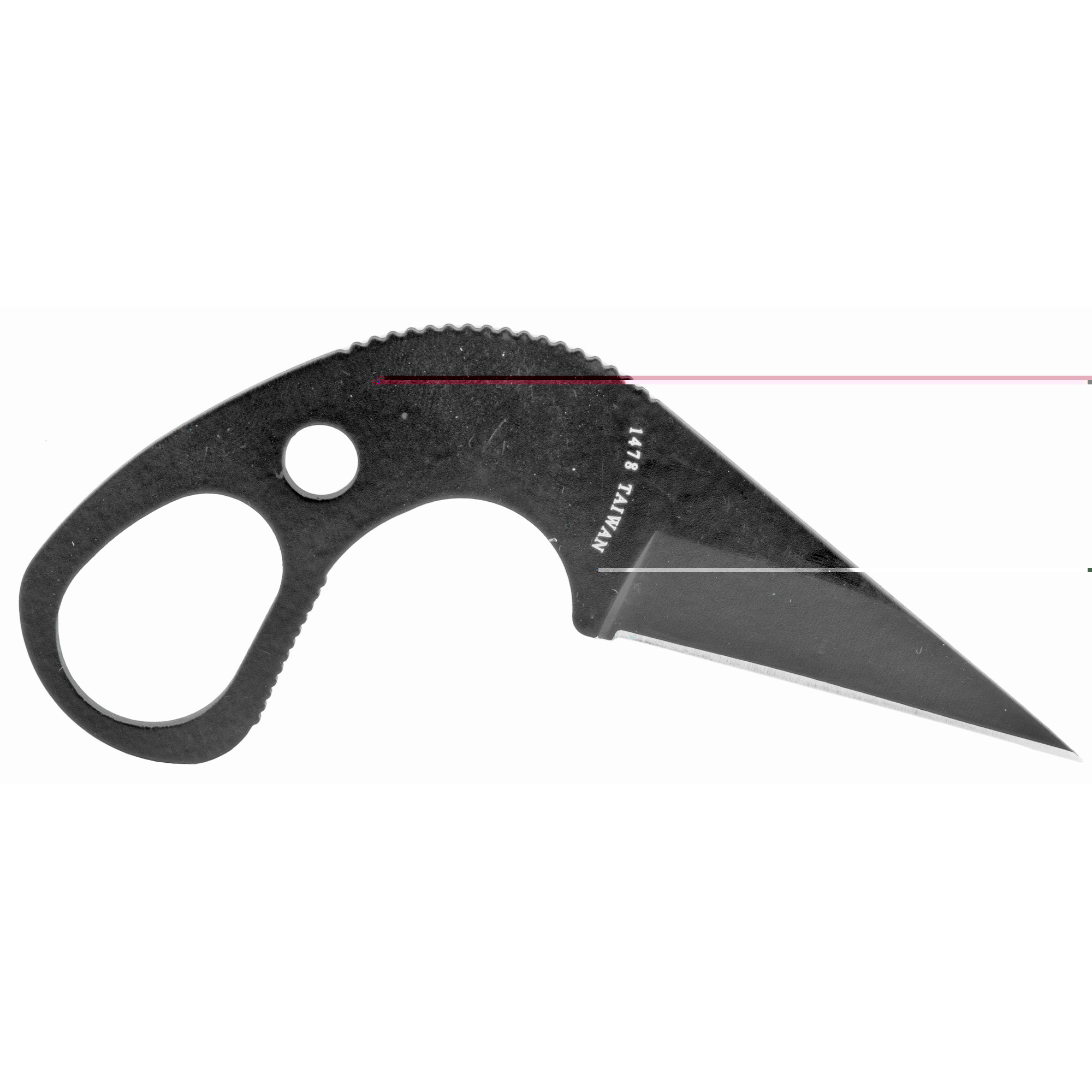 Ka-Bar 1478BP TDI Law Enforcement 1.63" Fixed Drop Point Plain Black 9Cr18MoV SS Blade Stainless Steel Handle Includes Sheath